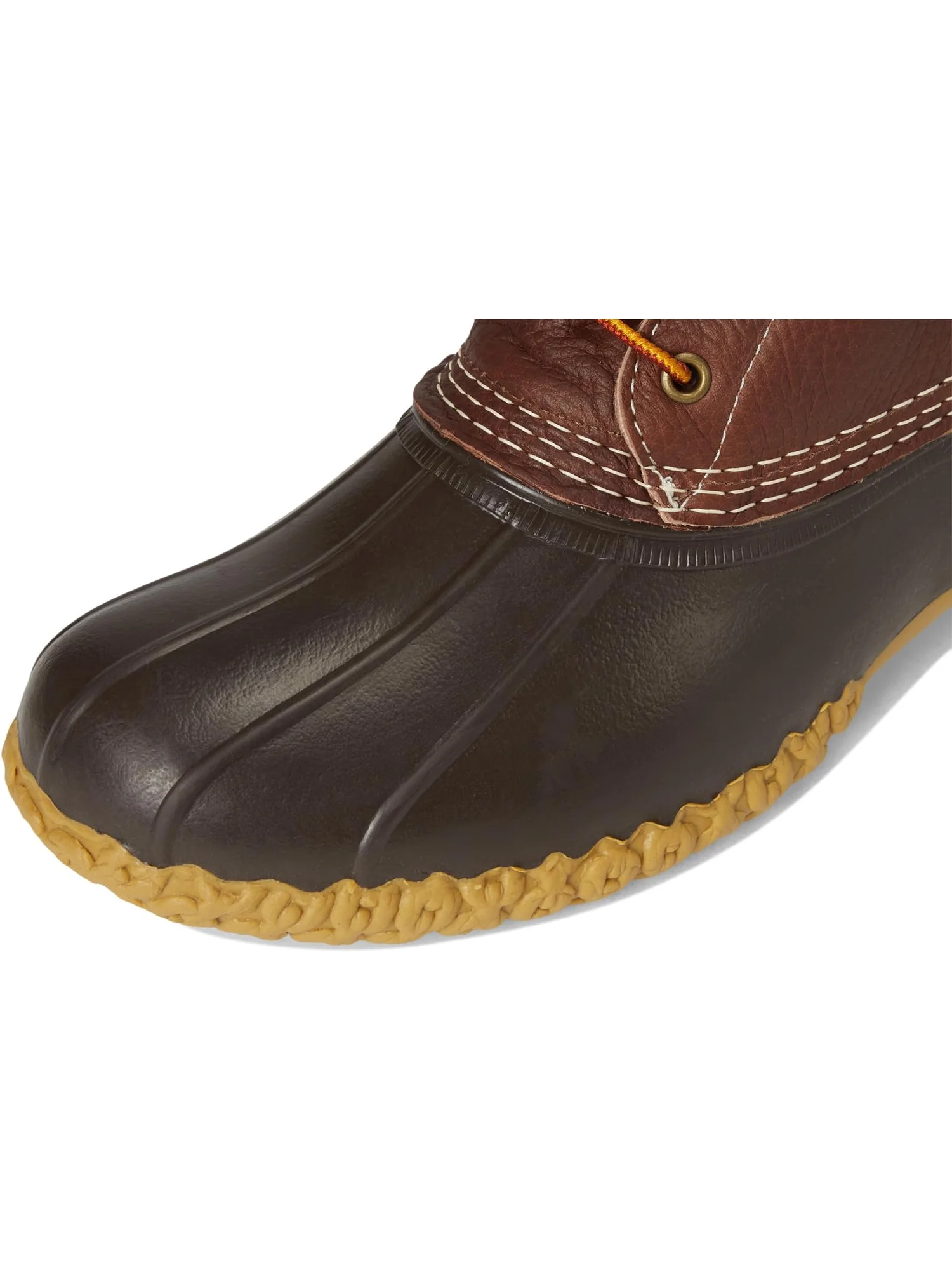 Ботинки L.L.Bean Men's 10" Bean Boots Shearling Lined Insulated Tumbled Leather — изображение 2 из 7, коричневый
