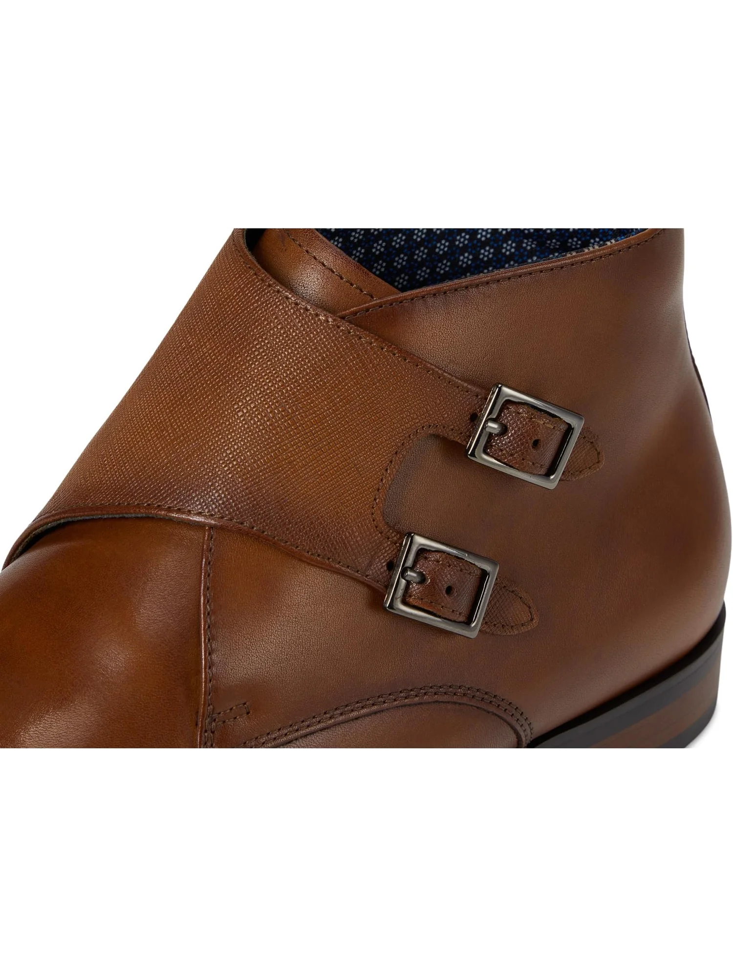 Ботинки Stacy Adams Men's Kaius Double Monk Strap Boots — изображение 6 из 7, коричневый