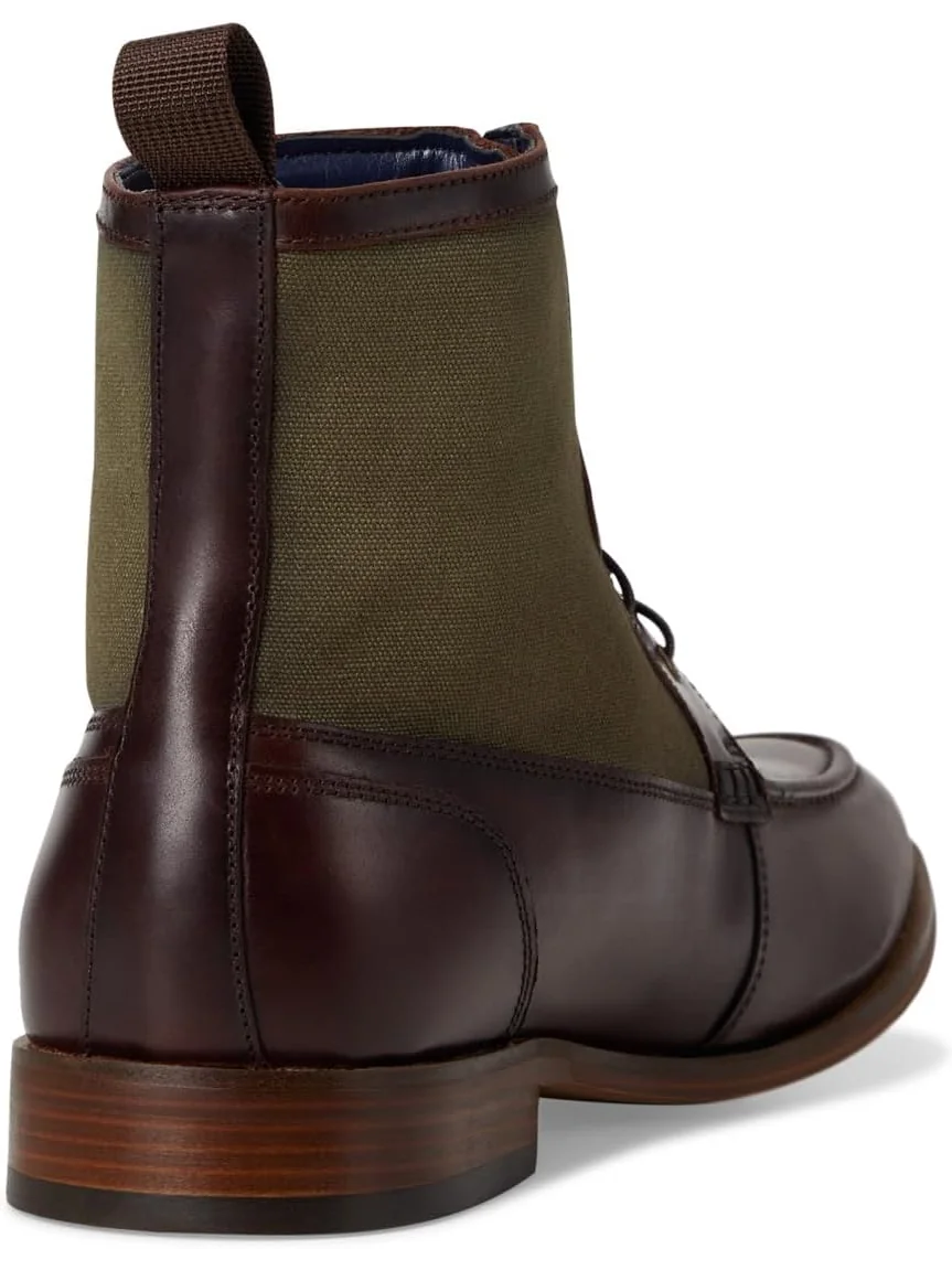 Ботинки Stacy Adams Men's Brumley Moc Toe Lace-Up Boots — изображение 5 из 7, коричневый мульти