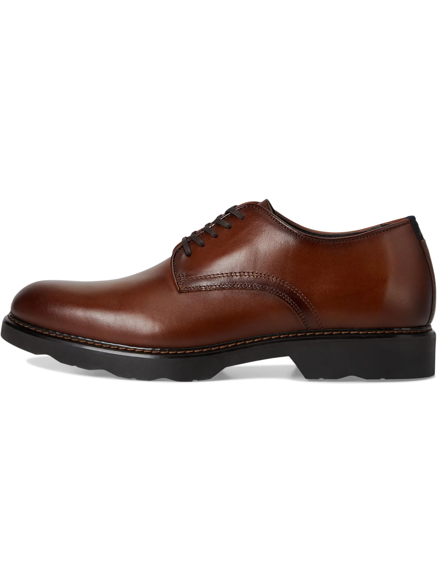 Оксфорды Johnston & Murphy Collection Men's Huxley Plain Toe Derby — изображение 4 из 7, коричневый