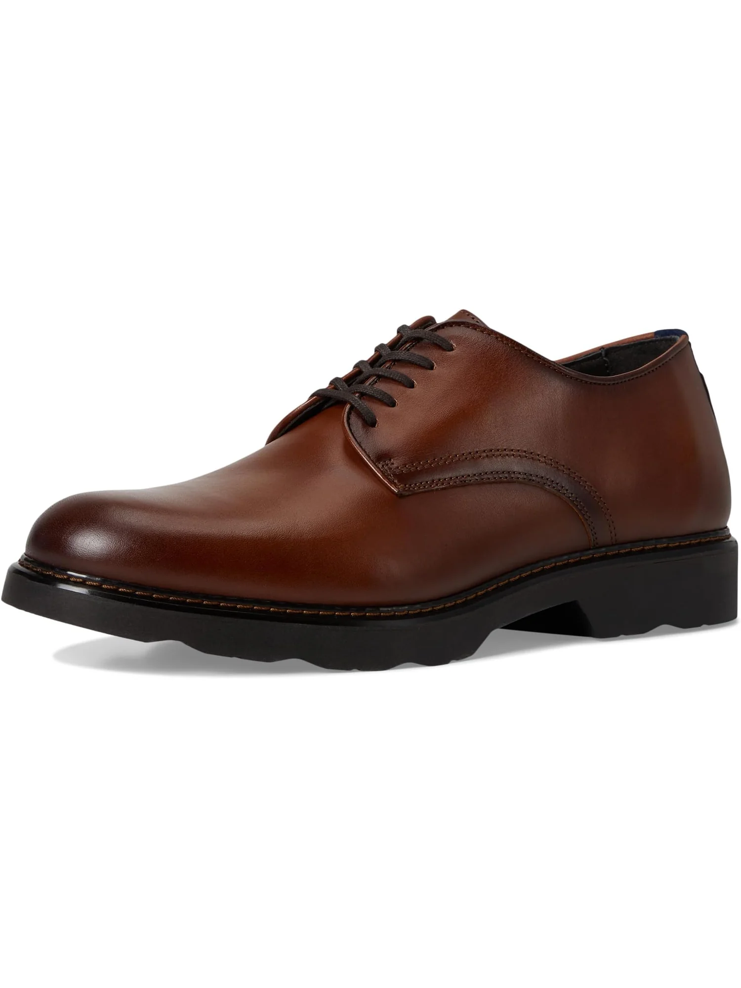 Оксфорды Johnston & Murphy Collection Men's Huxley Plain Toe Derby — изображение 7 из 7, коричневый