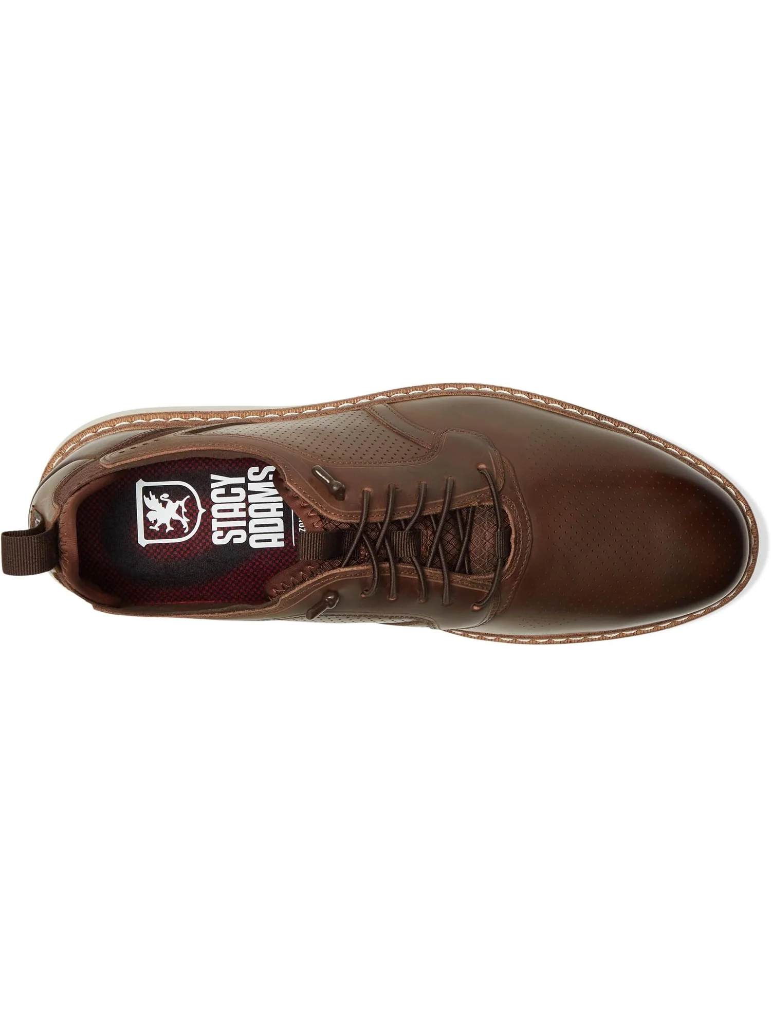 Оксфорды Stacy Adams Men's Sync Lace-Up — изображение 2 из 7, коричневый