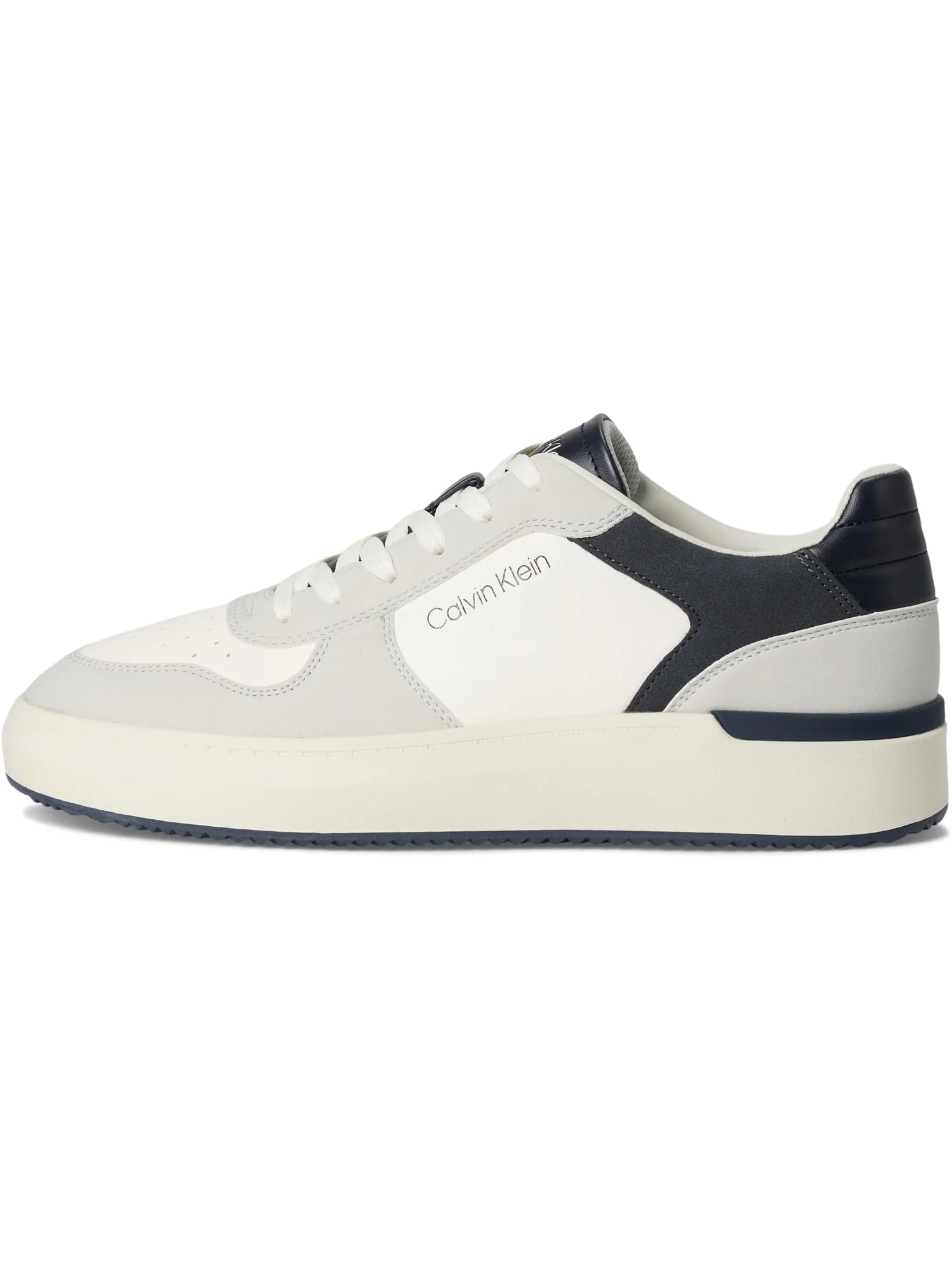 Кроссовки Calvin Klein Men's Brayton — изображение 4 из 7, темный синий/белый