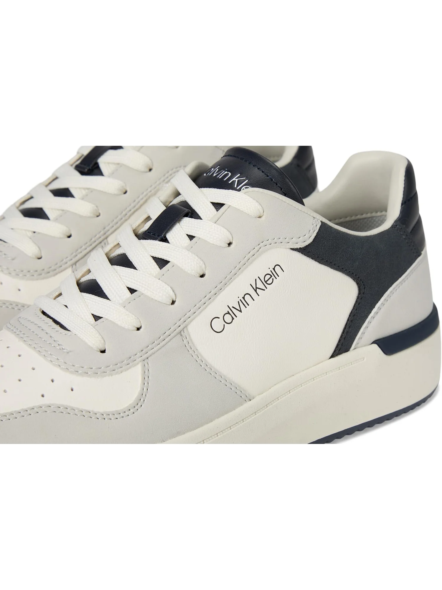 Кроссовки Calvin Klein Men's Brayton — изображение 6 из 7, темный синий/белый
