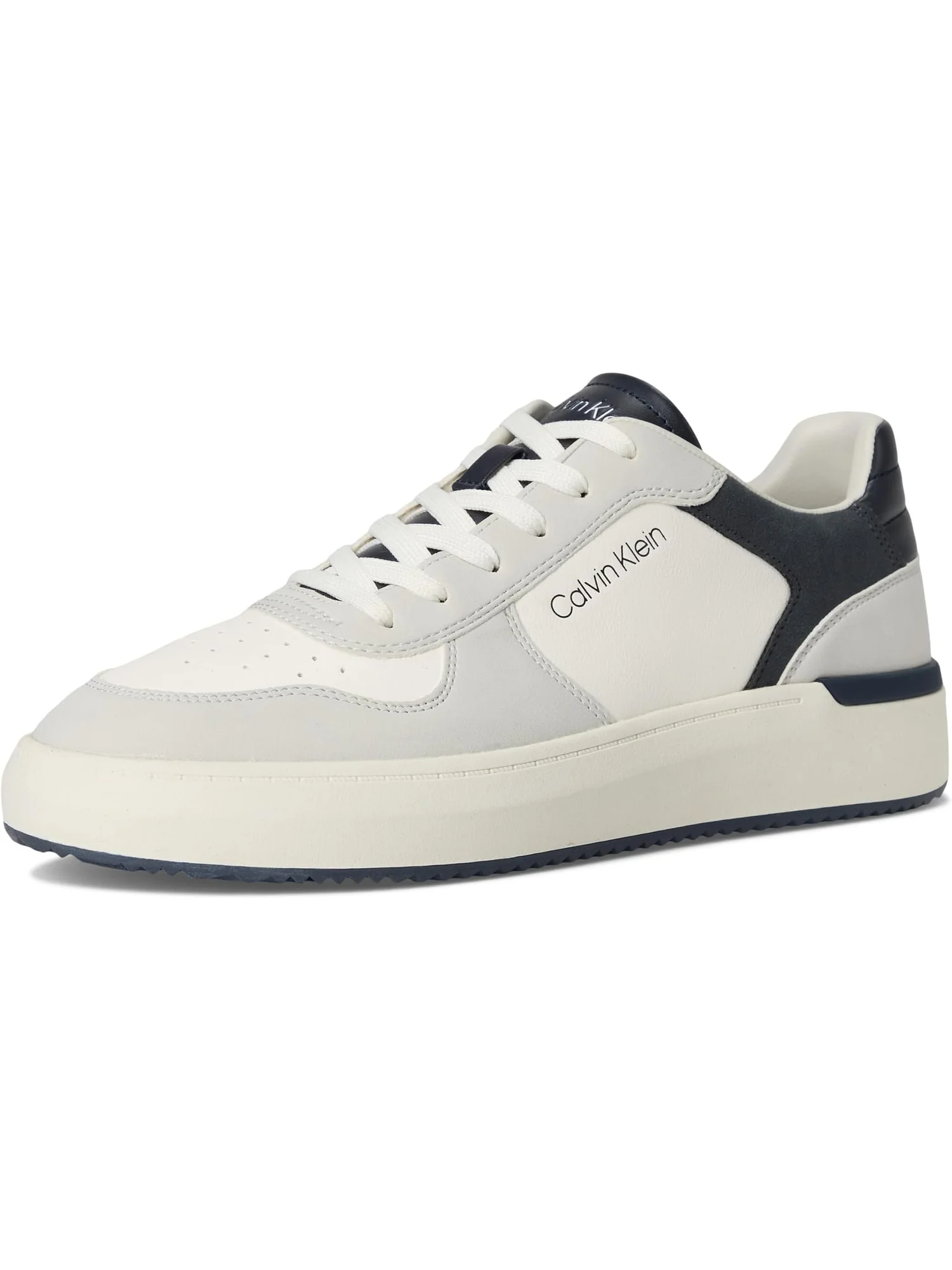 Кроссовки Calvin Klein Men's Brayton — изображение 7 из 7, темный синий/белый