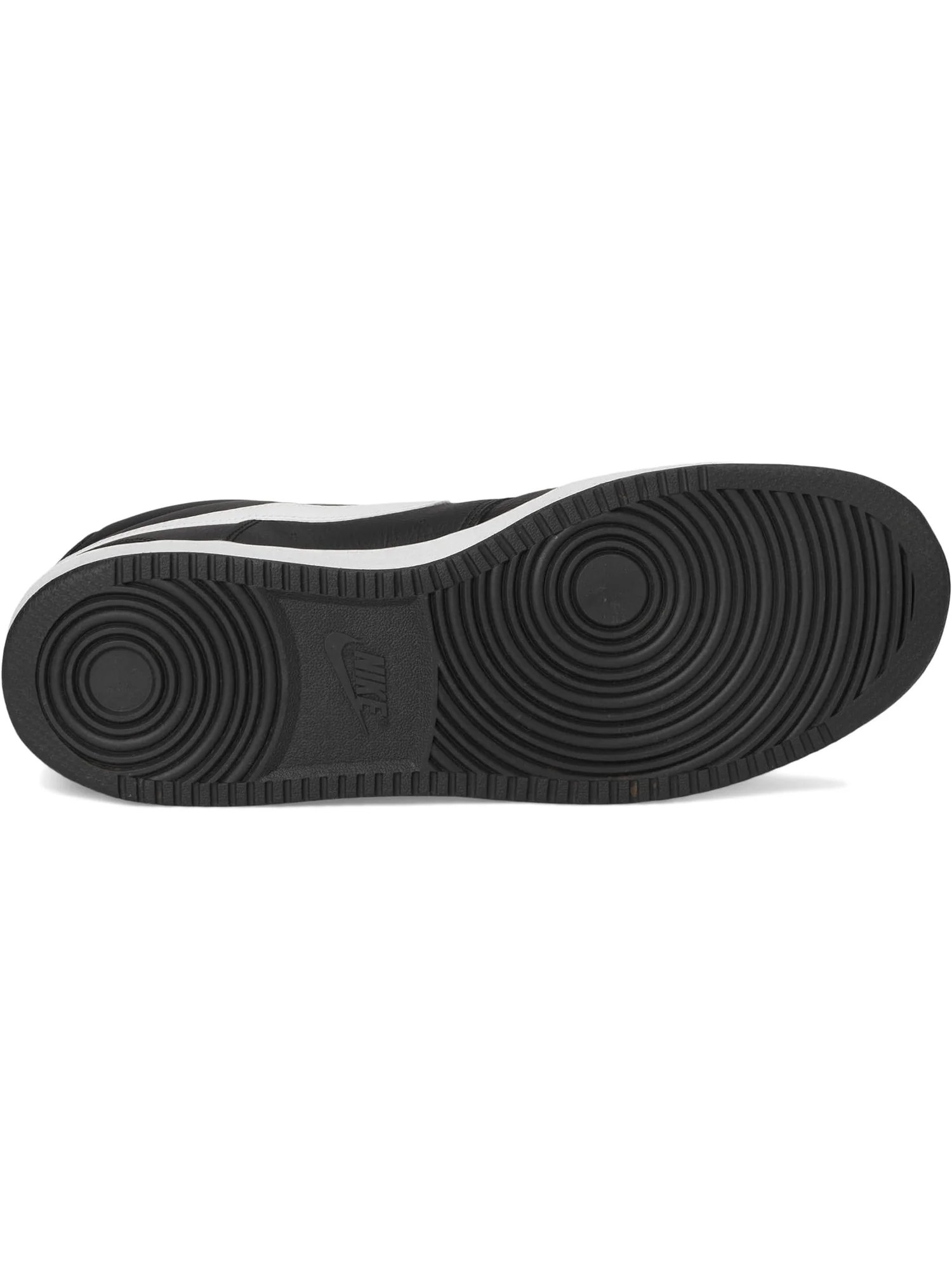 Кроссовки Nike Men's Court Vision Mid Next Nature — изображение 3 из 7, черный/белый/черный