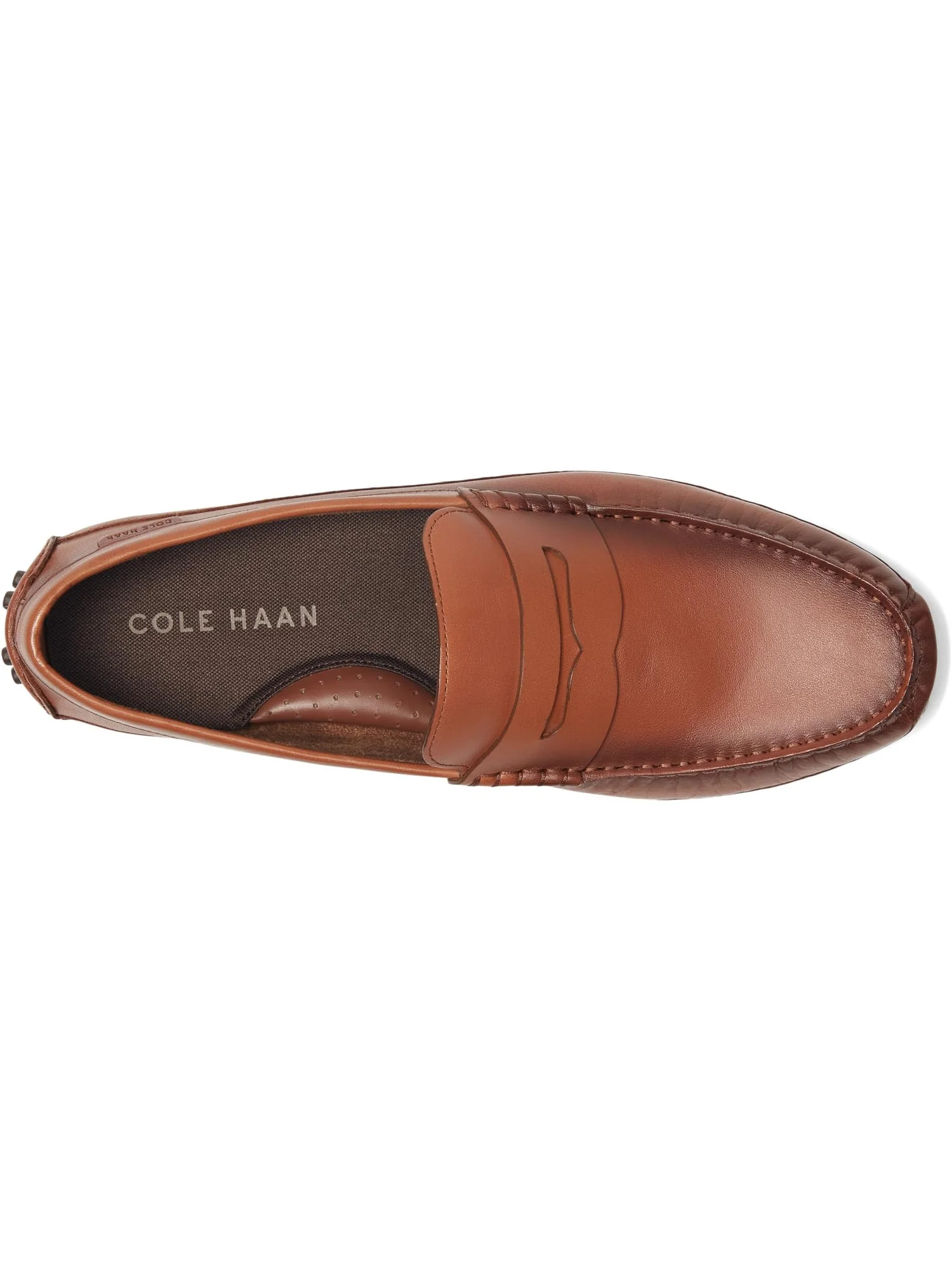 Лоферы Cole Haan Men's Hall Grand Penny Driving Loafers — изображение 2 из 7, бежевый