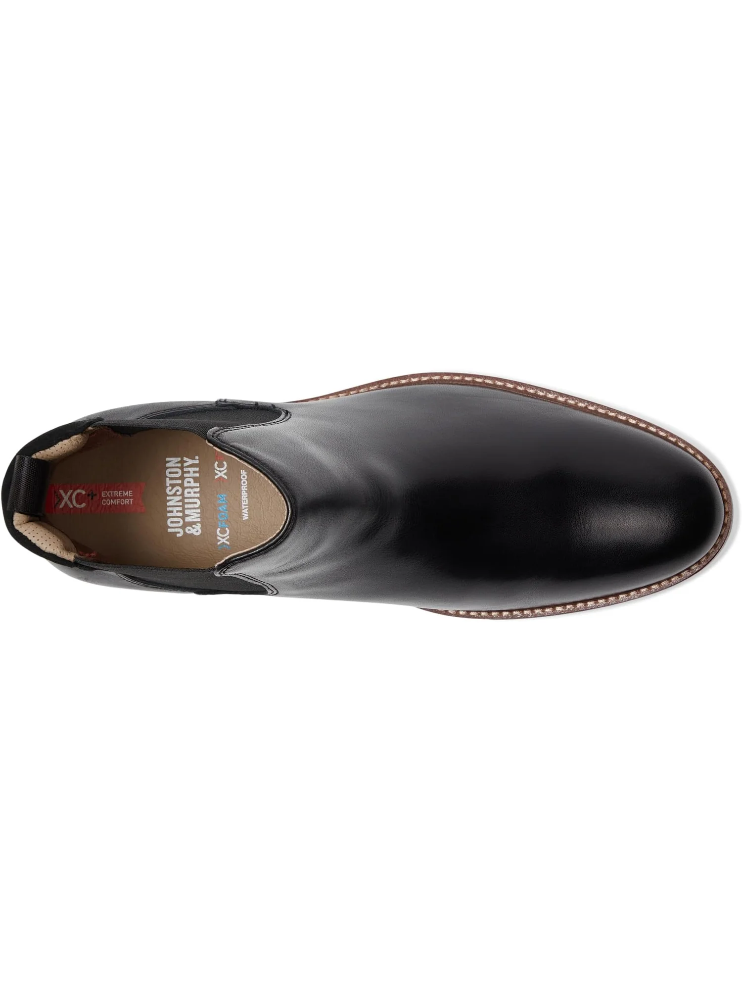 Ботинки Johnston & Murphy Men's XC+ Durham Chelsea Boots — изображение 2 из 7, черный