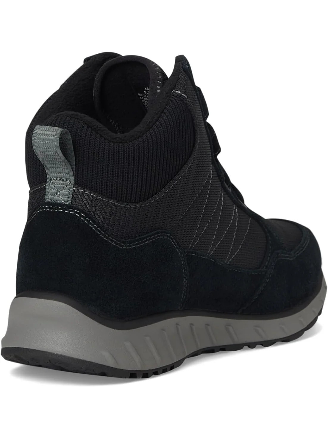 Кроссовки L.L.Bean Men's Snow Sneaker 5 Boot Mid Water Resistant Insulated Hook-and-Loop — изображение 5 из 7, черный/черный