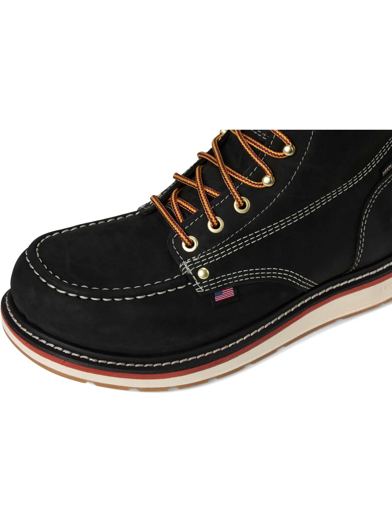 Ботинки KEEN Utility Men's Liberty 6" Waterproof Boots — изображение 2 из 7, черный