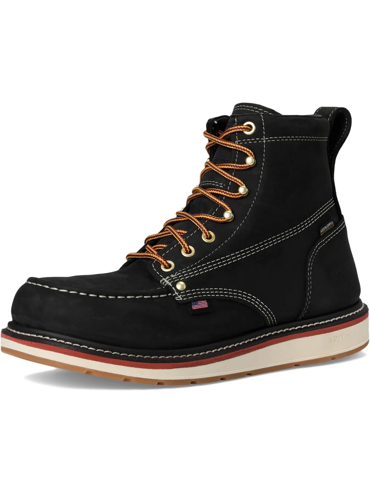 Ботинки KEEN Utility Men's Liberty 6" Waterproof Boots — изображение 7 из 7, черный