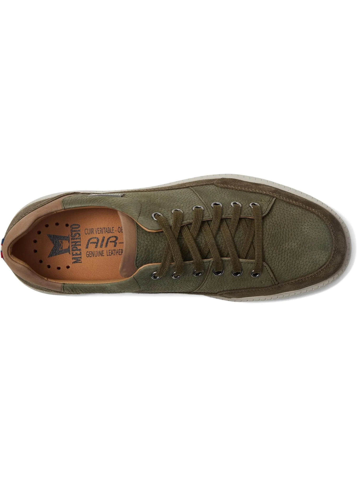 Кроссовки Mephisto Men's Jango — изображение 2 из 7, мох