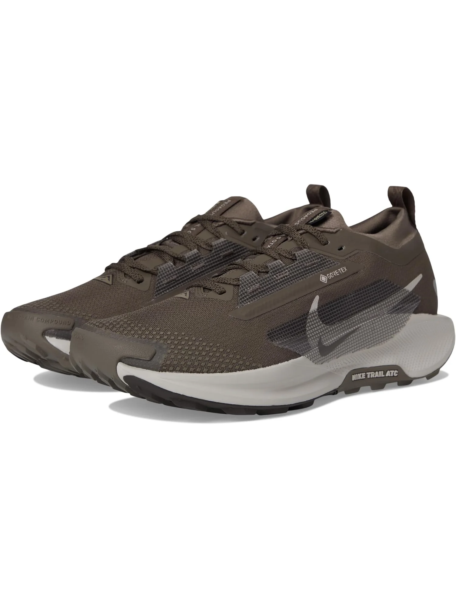 Кроссовки Nike Men's Pegasus Trail 5 GORE-TEX — изображение 1 из 7, серый/коричневый
