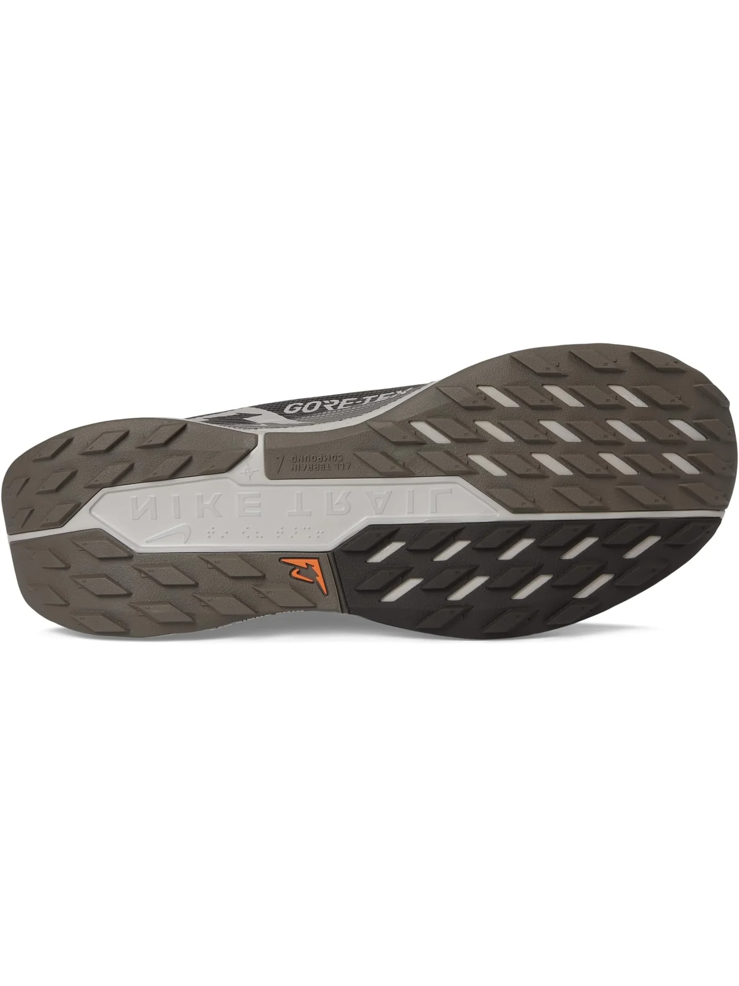 Кроссовки Nike Men's Pegasus Trail 5 GORE-TEX — изображение 3 из 7, серый/коричневый