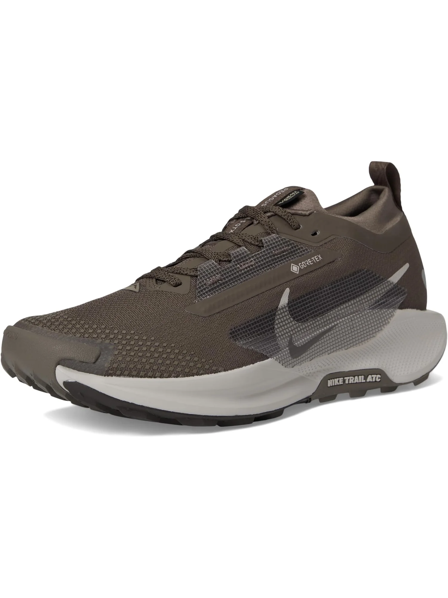 Кроссовки Nike Men's Pegasus Trail 5 GORE-TEX — изображение 7 из 7, серый/коричневый