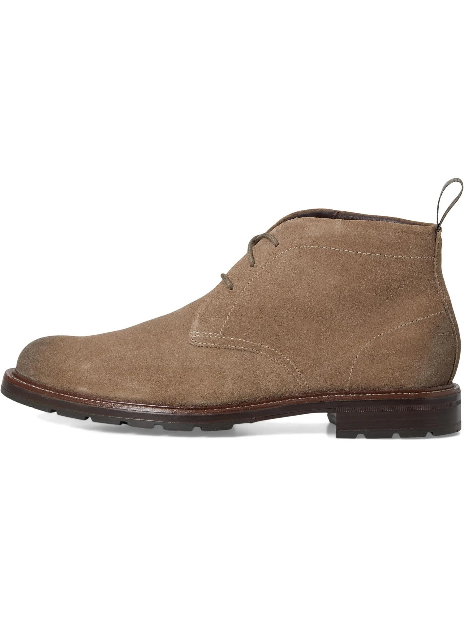 Ботинки Cole Haan Men's Roundhill Grand Chukka Boots, Morel Suede/Dark Natural/Water Resistant — изображение 4 из 7, бежевый