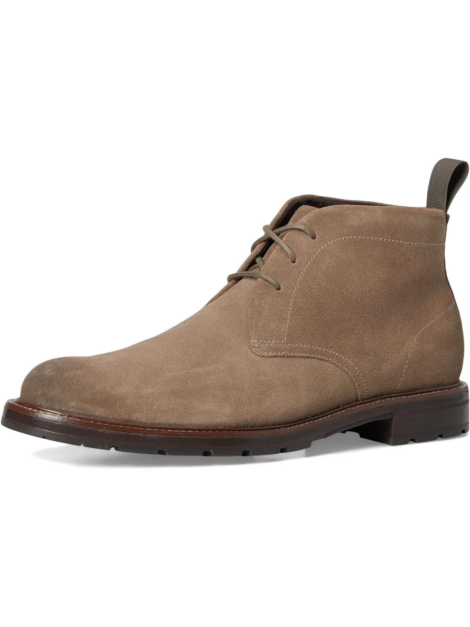 Ботинки Cole Haan Men's Roundhill Grand Chukka Boots, Morel Suede/Dark Natural/Water Resistant — изображение 7 из 7, бежевый