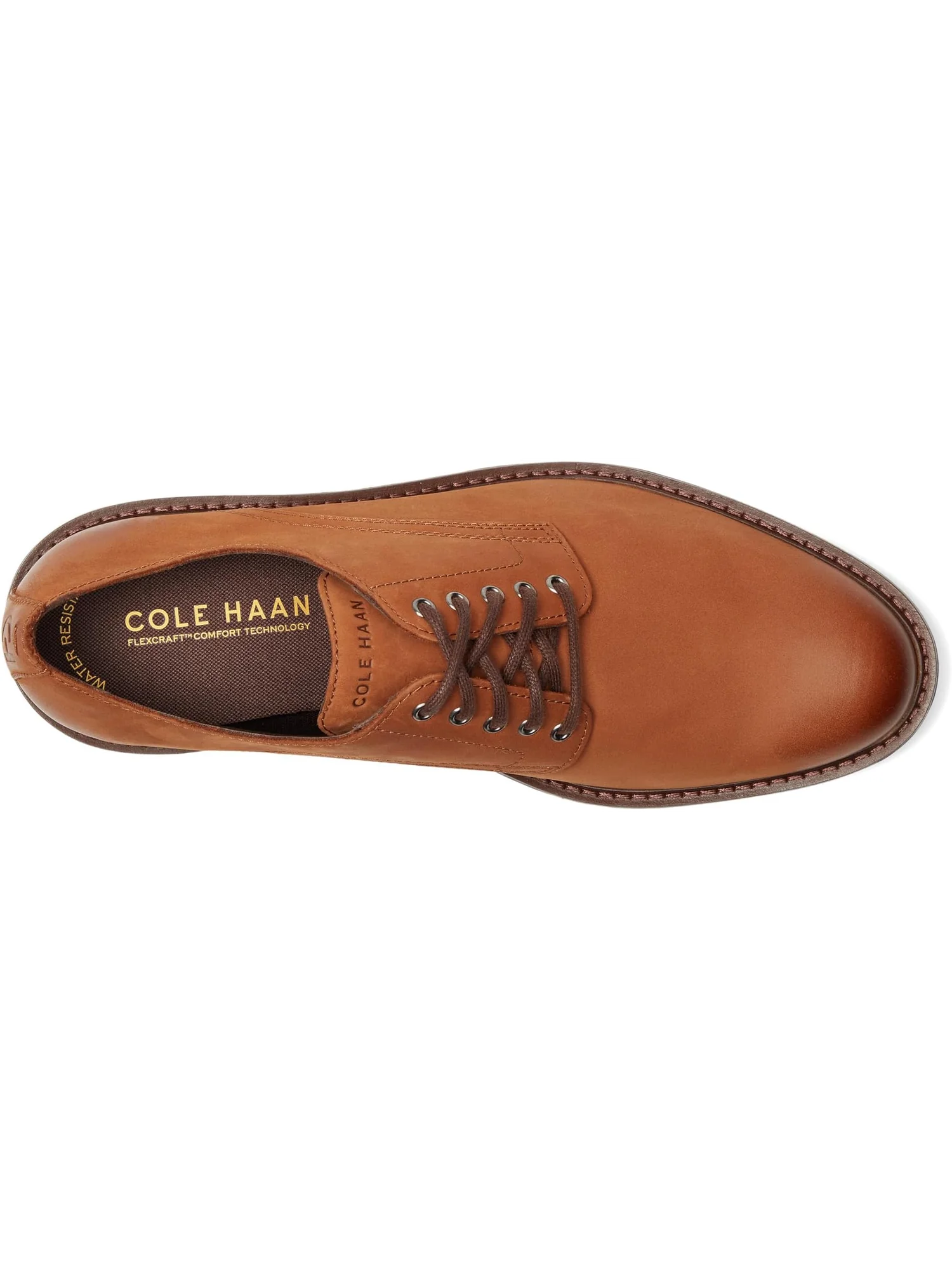 Оксфорды Cole Haan Men's Chamberlin Grand Plain Toe Oxfords — изображение 2 из 7, бежевый/черный