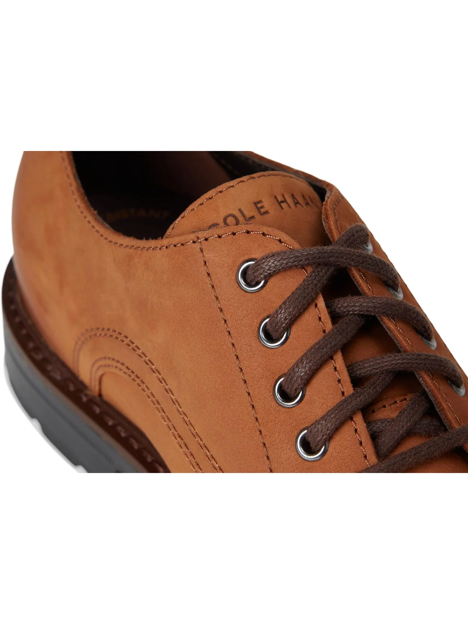 Оксфорды Cole Haan Men's Chamberlin Grand Plain Toe Oxfords — изображение 6 из 7, бежевый/черный