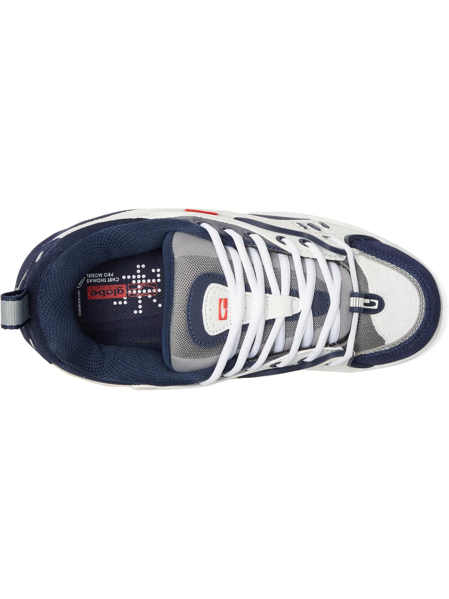 Кроссовки Globe Men's CT-4 — изображение 2 из 7, белый/темно-синий