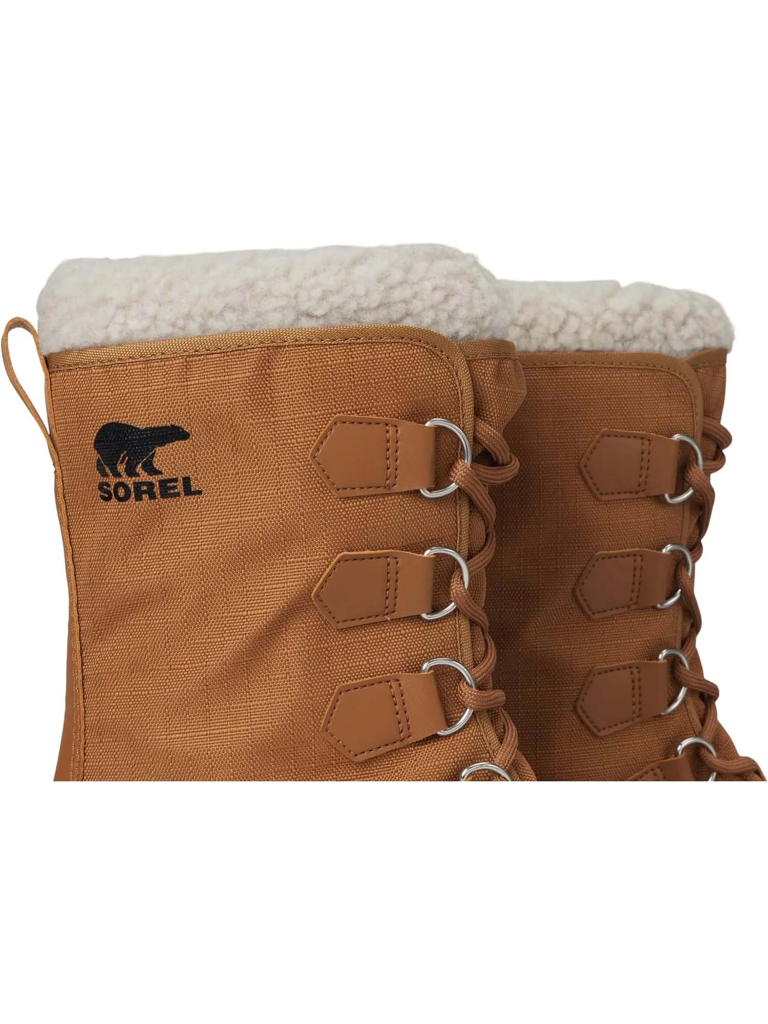 Ботинки SOREL Men's 1964 Pac Nylon Waterproof — изображение 6 из 7, коричневый/черный