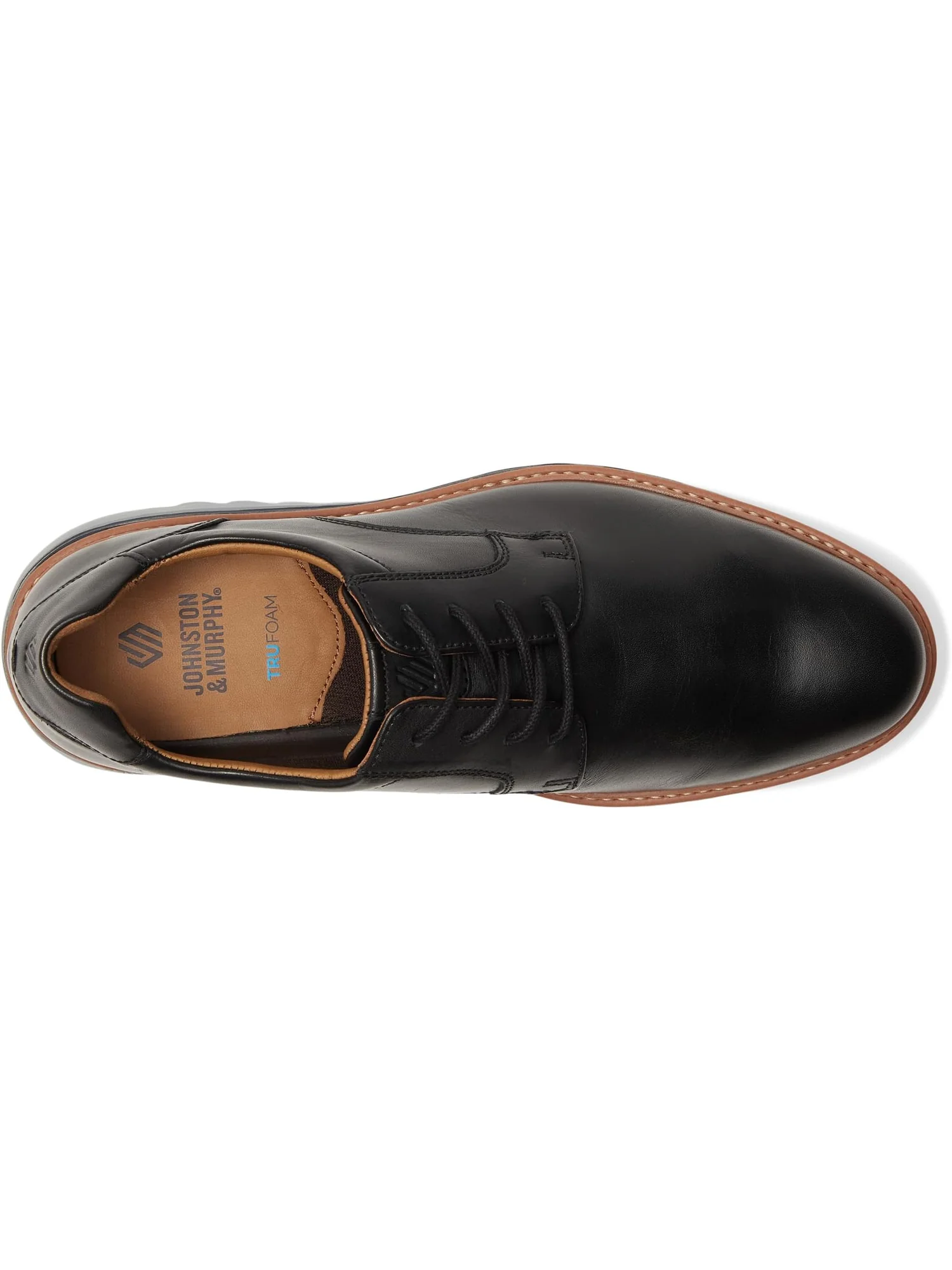 Оксфорды Johnston & Murphy Men's Braxton Plain Toe — изображение 2 из 7, черный