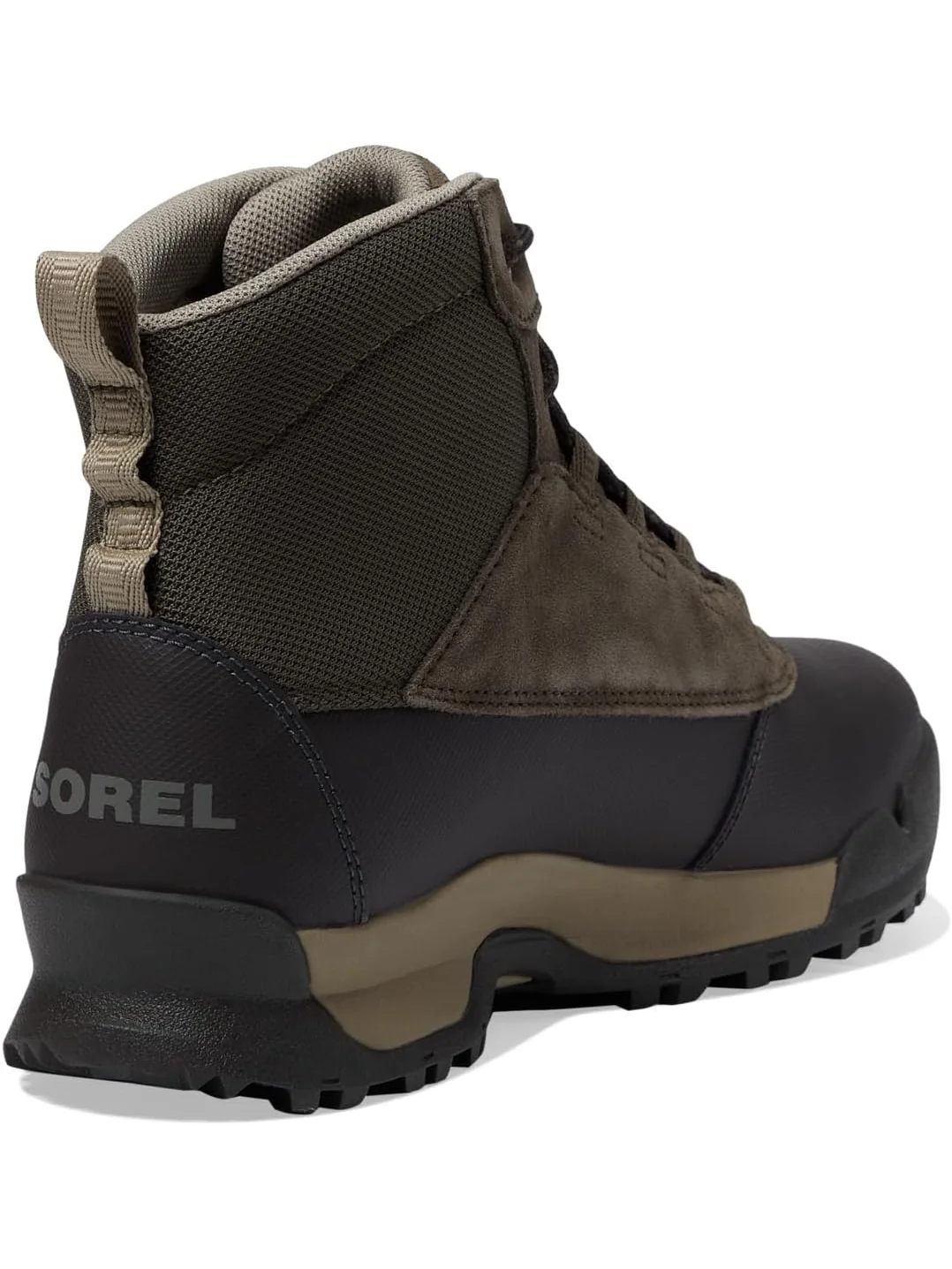 Ботинки SOREL Men's Buxton Lite Lace Plus Waterproof — изображение 5 из 6, черный