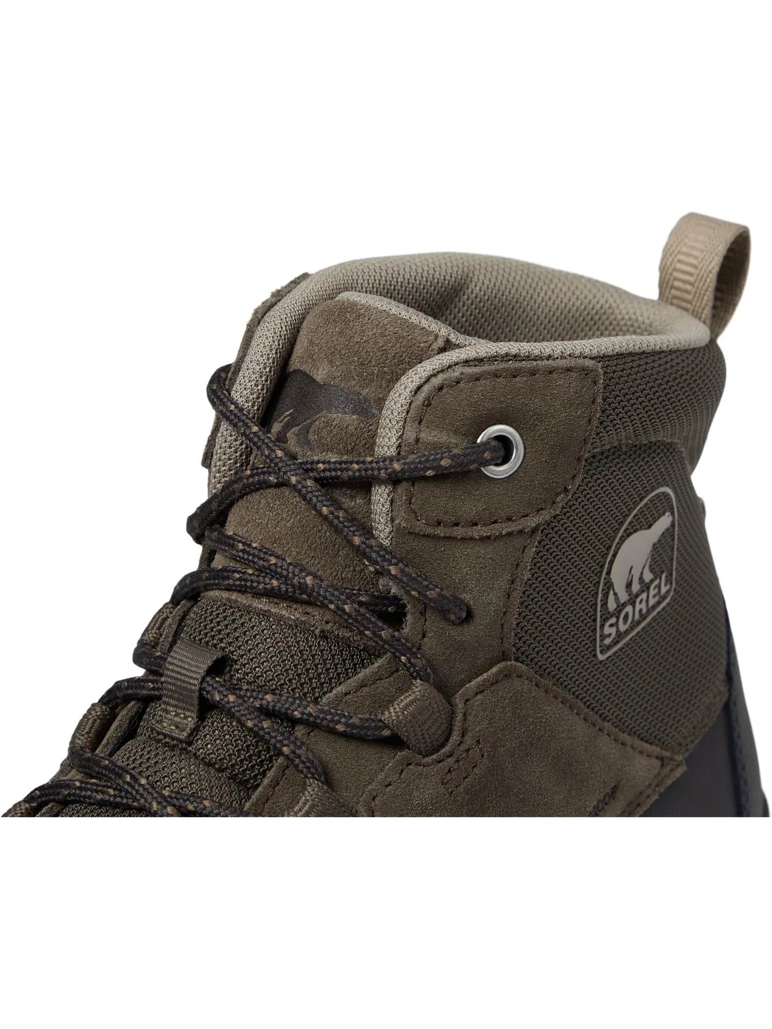 Ботинки SOREL Men's Buxton Lite Lace Plus Waterproof — изображение 6 из 6, черный