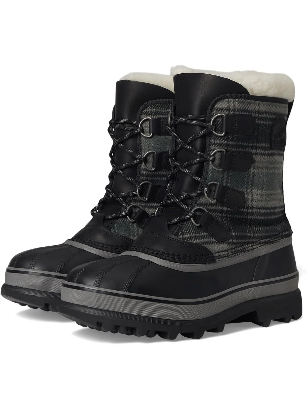 Ботинки SOREL Men's Caribou Waterproof — изображение 1 из 7, черный