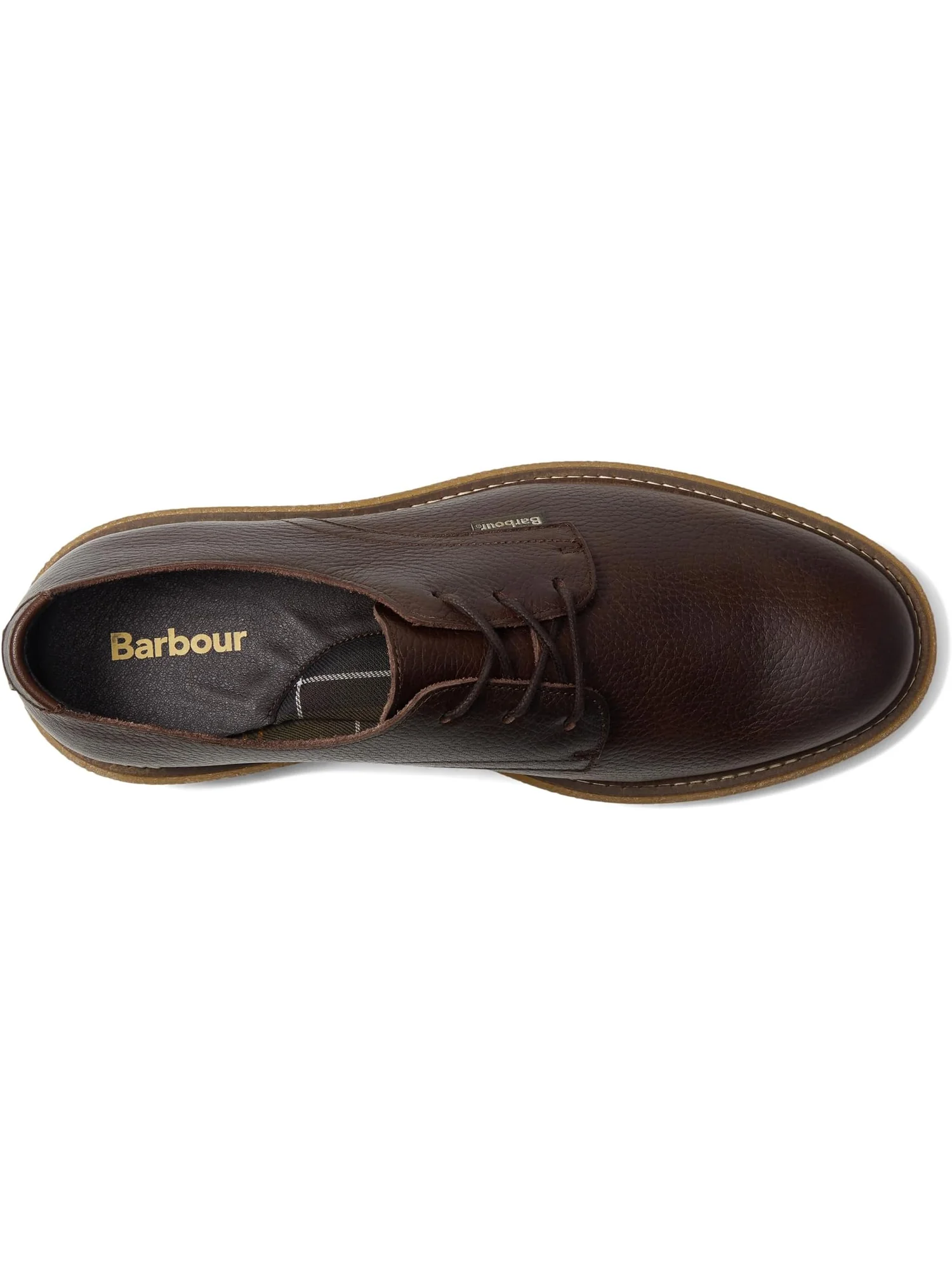 Оксфорды Barbour Men's Harefield Derby Shoe — изображение 2 из 7, шоколадный
