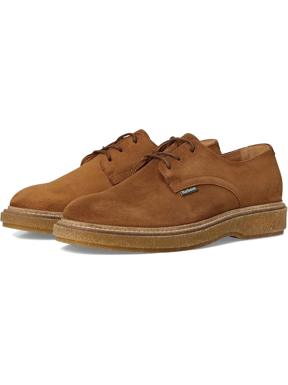 Мужские оксфорды Barbour Harefield Derby Shoe — изображение 1 из 7, коричневый