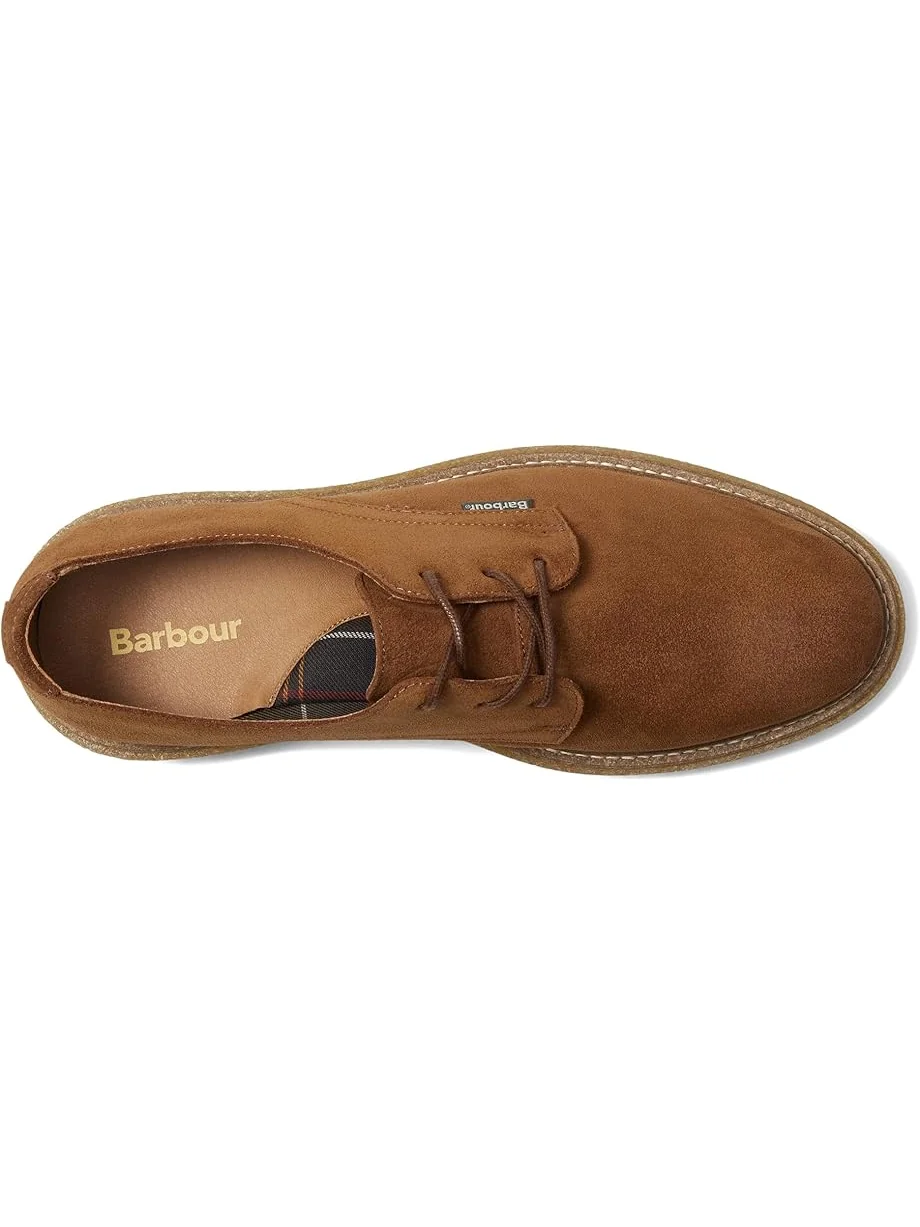 Мужские оксфорды Barbour Harefield Derby Shoe — изображение 2 из 7, коричневый