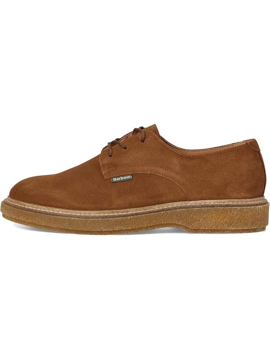 Мужские оксфорды Barbour Harefield Derby Shoe — изображение 4 из 7, коричневый