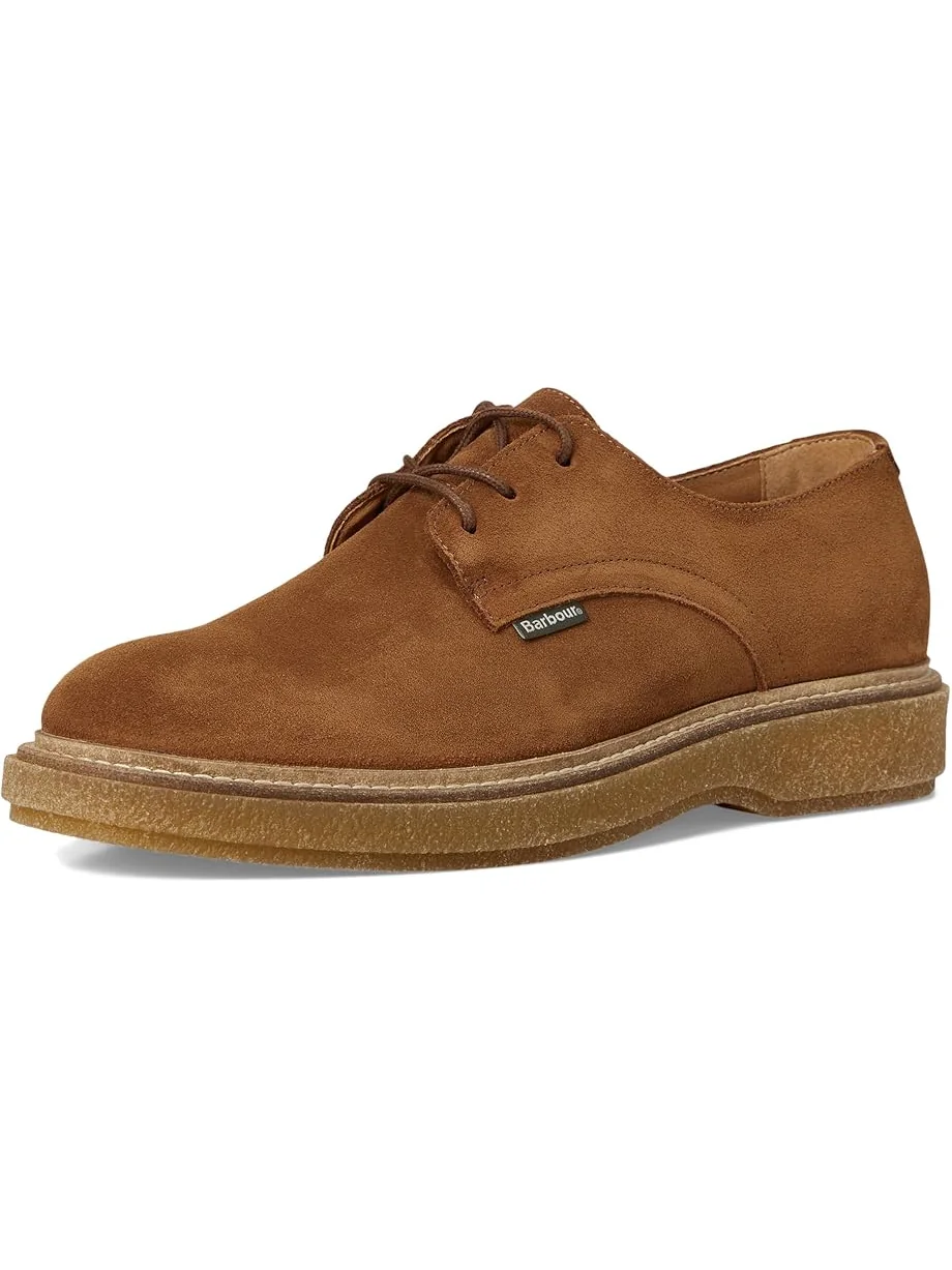 Мужские оксфорды Barbour Harefield Derby Shoe — изображение 7 из 7, коричневый
