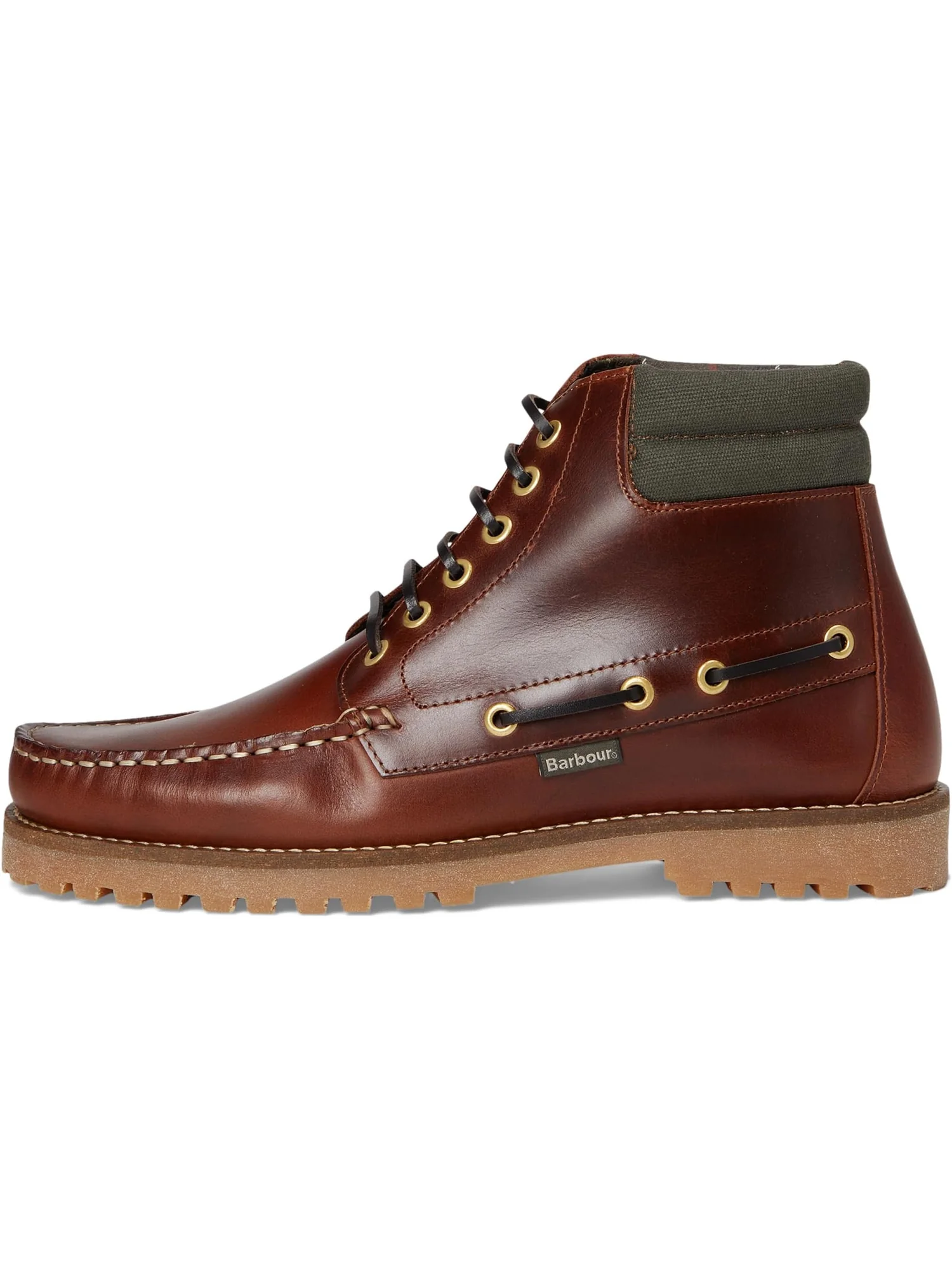 Ботинки Barbour Men's Tiller Moccasin Boots — изображение 4 из 7, махагони