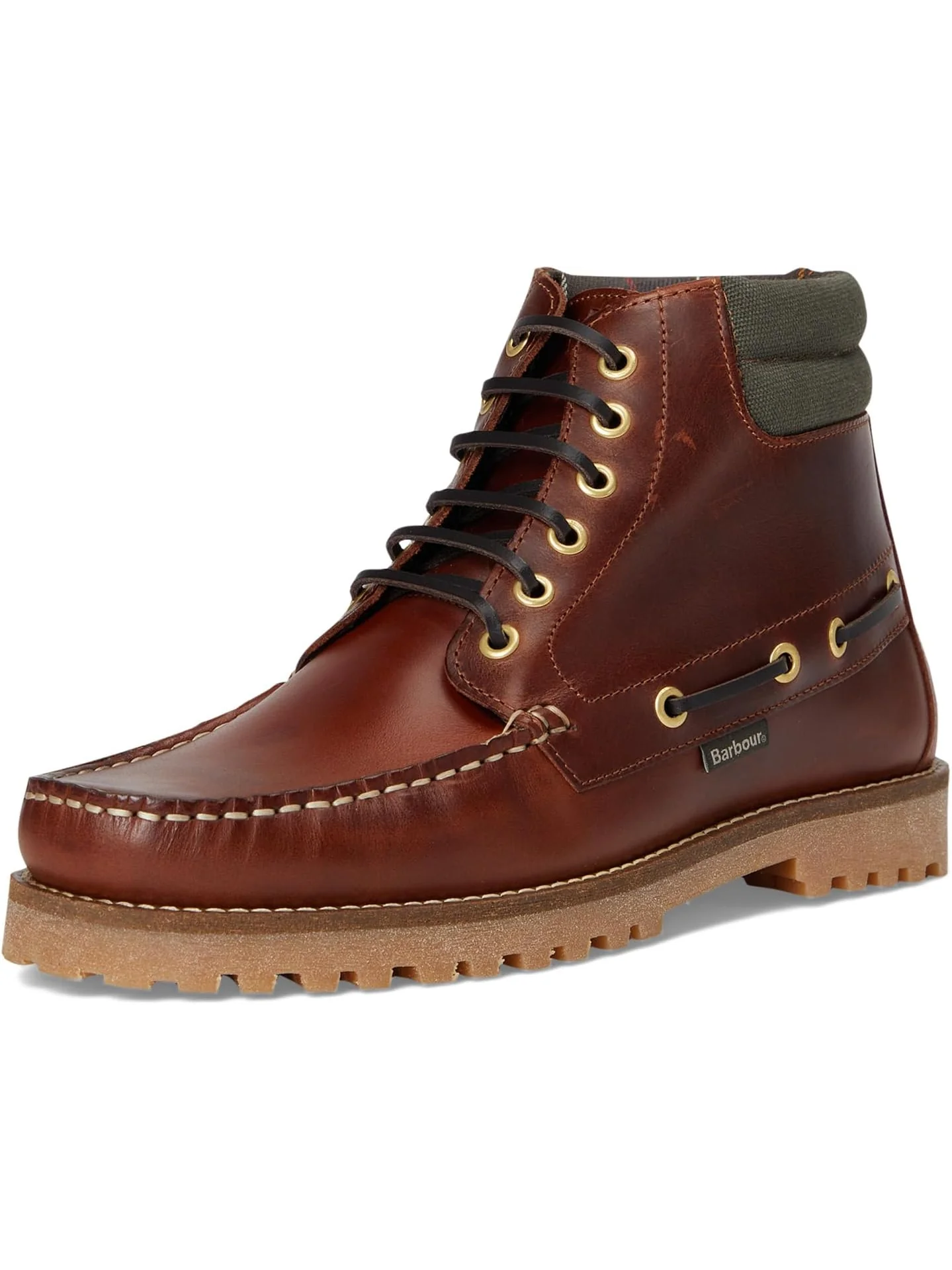 Ботинки Barbour Men's Tiller Moccasin Boots — изображение 7 из 7, махагони