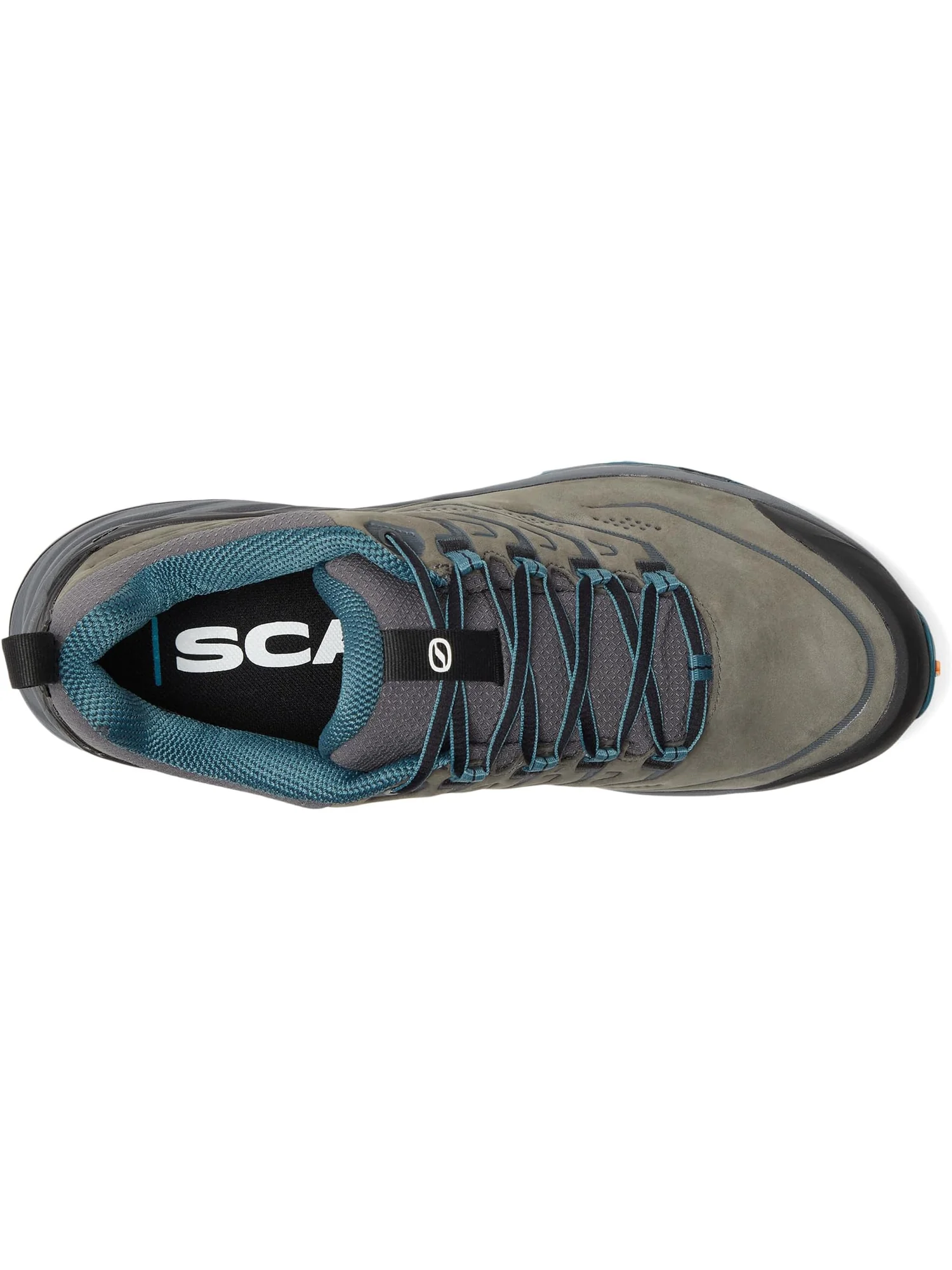 Кроссовки Scarpa Men's Rush 2 Pro GTX, Titanium/Ocean — изображение 2 из 7, голубой