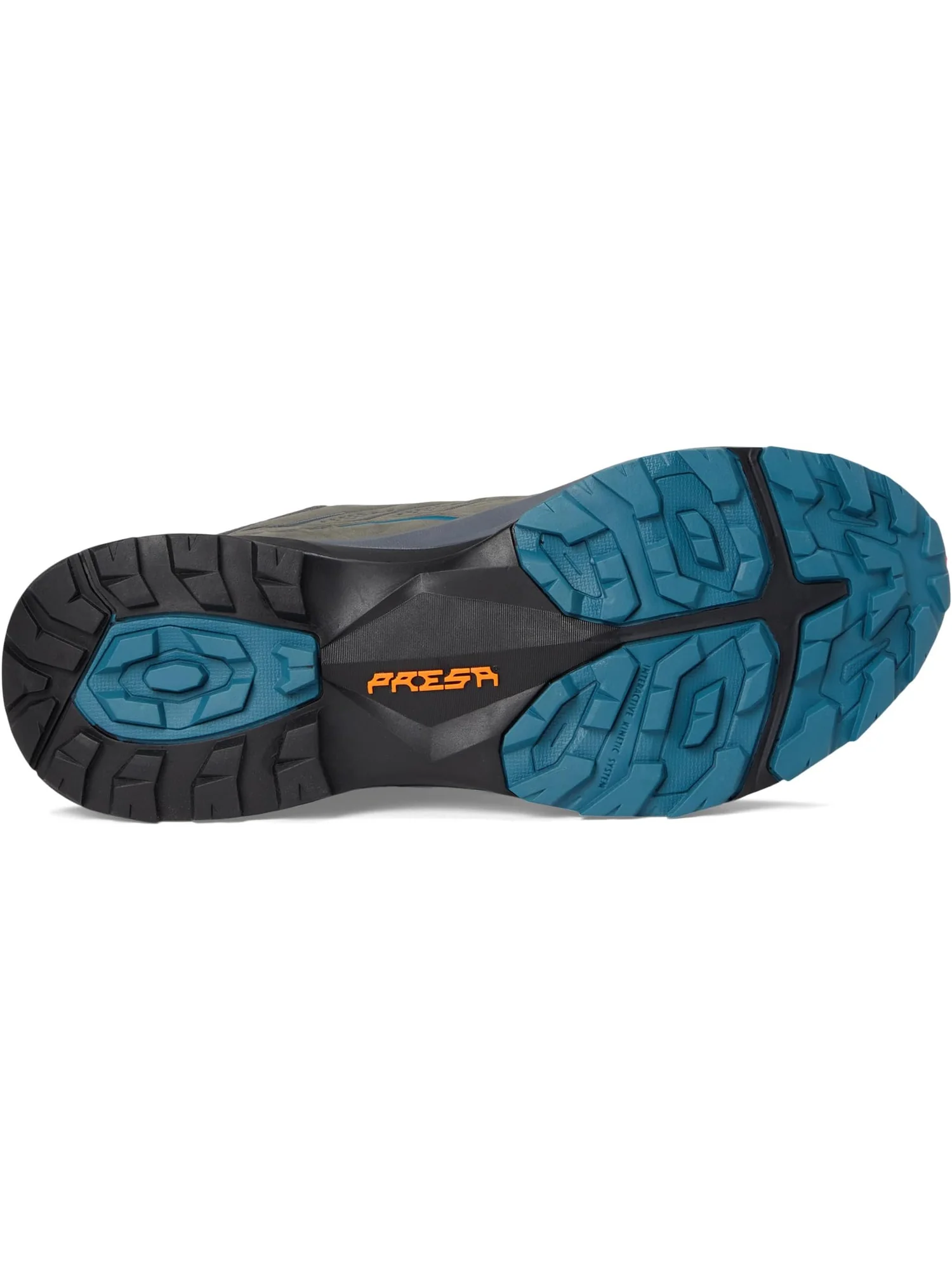 Кроссовки Scarpa Men's Rush 2 Pro GTX, Titanium/Ocean — изображение 3 из 7, голубой