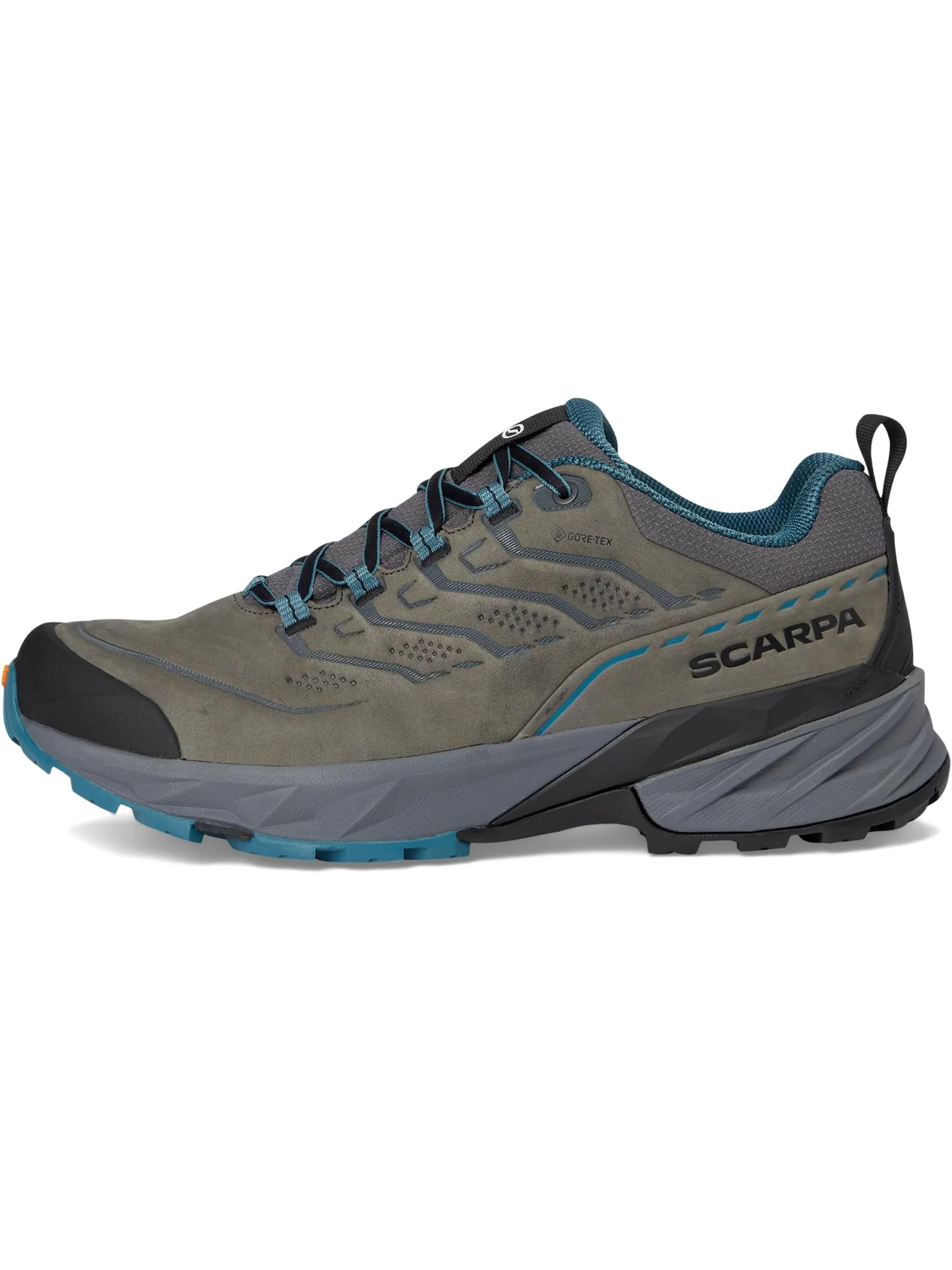 Кроссовки Scarpa Men's Rush 2 Pro GTX, Titanium/Ocean — изображение 4 из 7, голубой