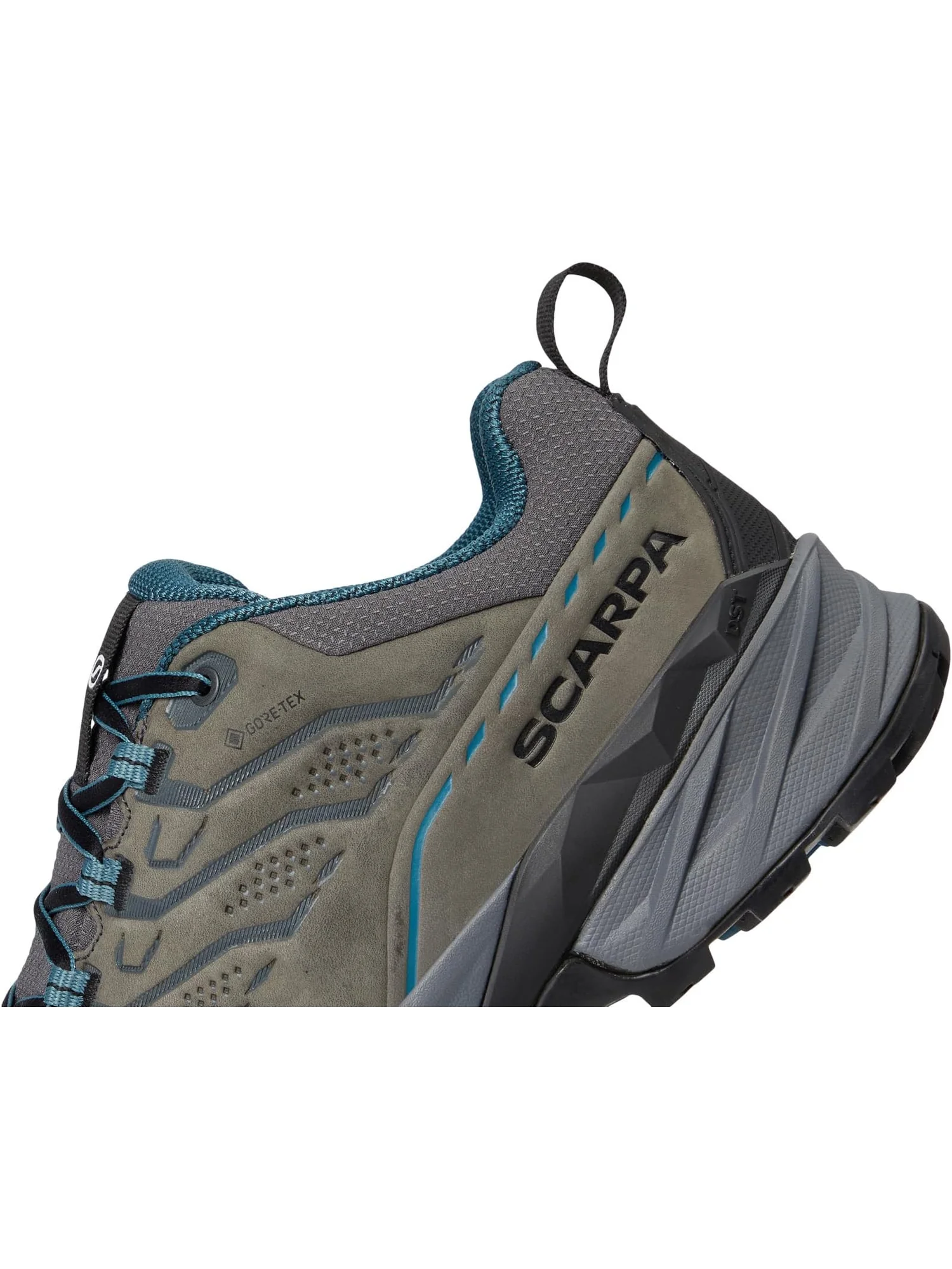Кроссовки Scarpa Men's Rush 2 Pro GTX, Titanium/Ocean — изображение 6 из 7, голубой