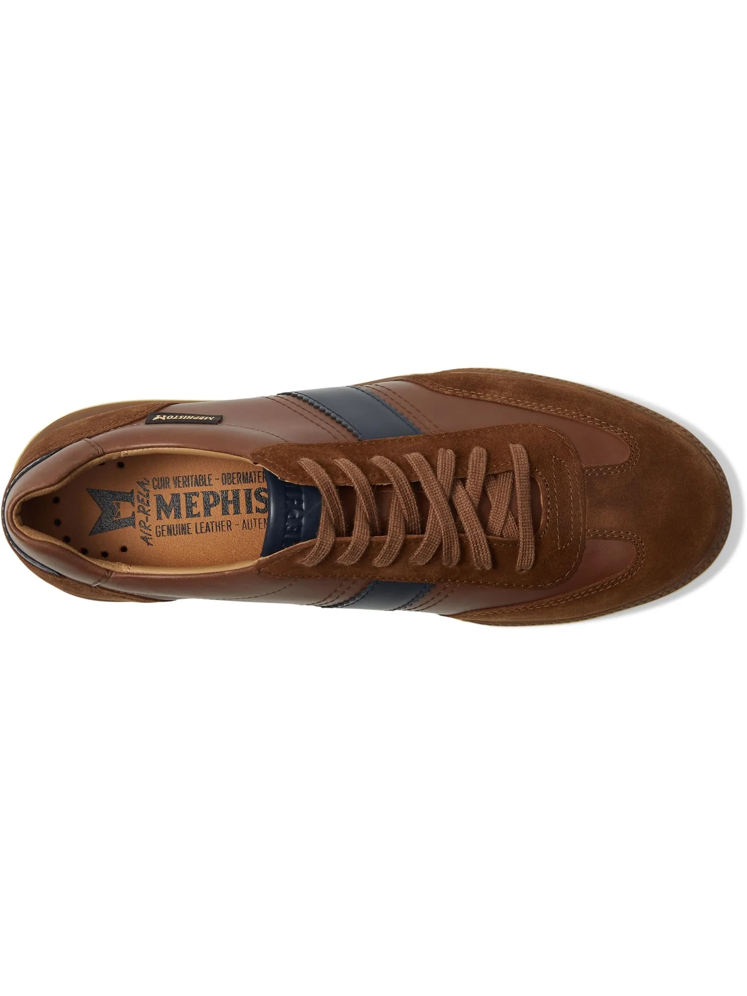 Кроссовки Mephisto Men's Elyo — изображение 2 из 7, коричневый