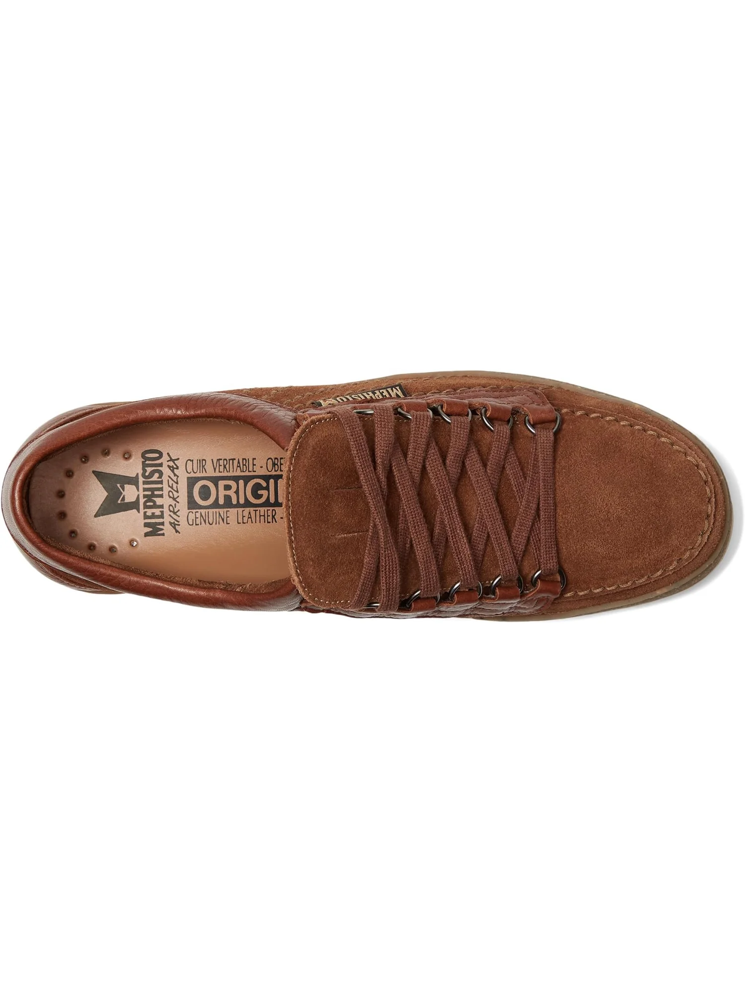 Кроссовки Mephisto Men's Rainbow — изображение 2 из 7, коричневый