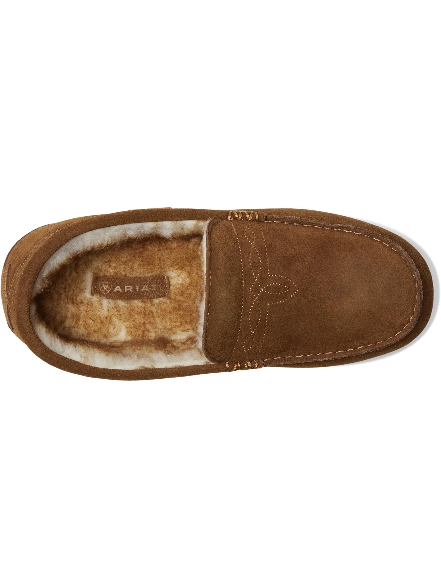 Лоферы Ariat Men's Clayton Moccasin Slipper — изображение 2 из 7, бежевый