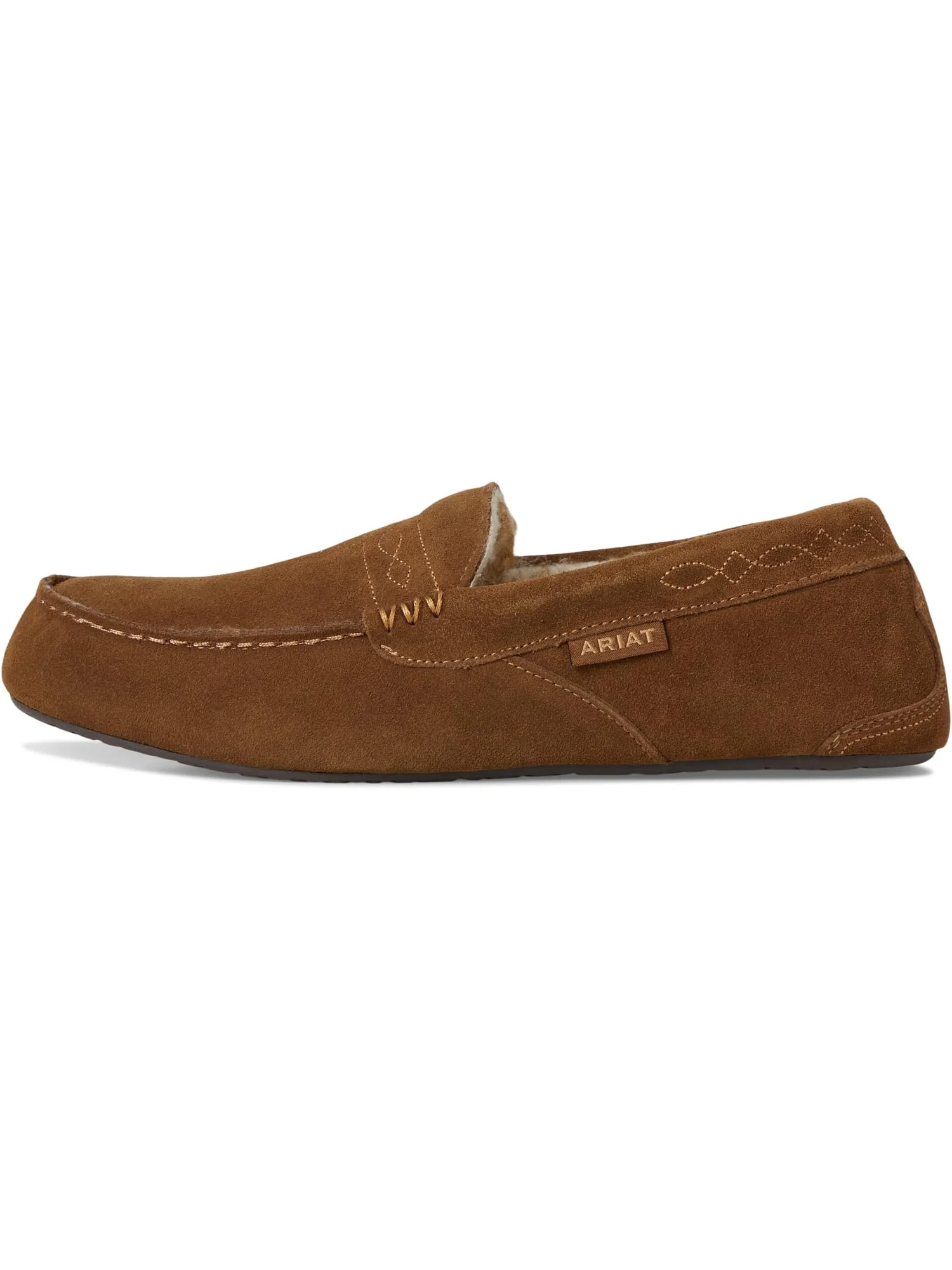 Лоферы Ariat Men's Clayton Moccasin Slipper — изображение 4 из 7, бежевый
