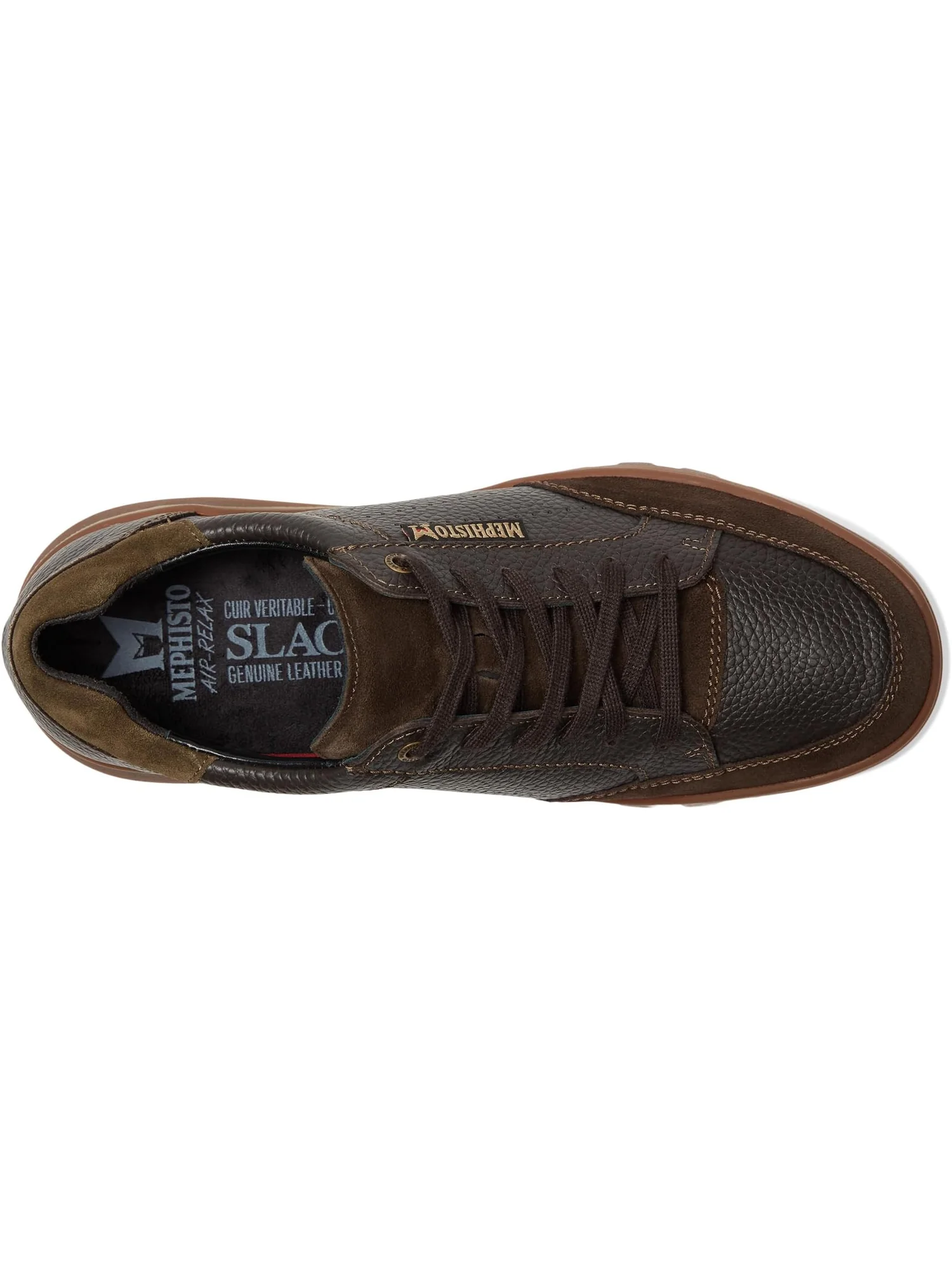 Кроссовки Mephisto Men's Flynn — изображение 2 из 7, коричневый