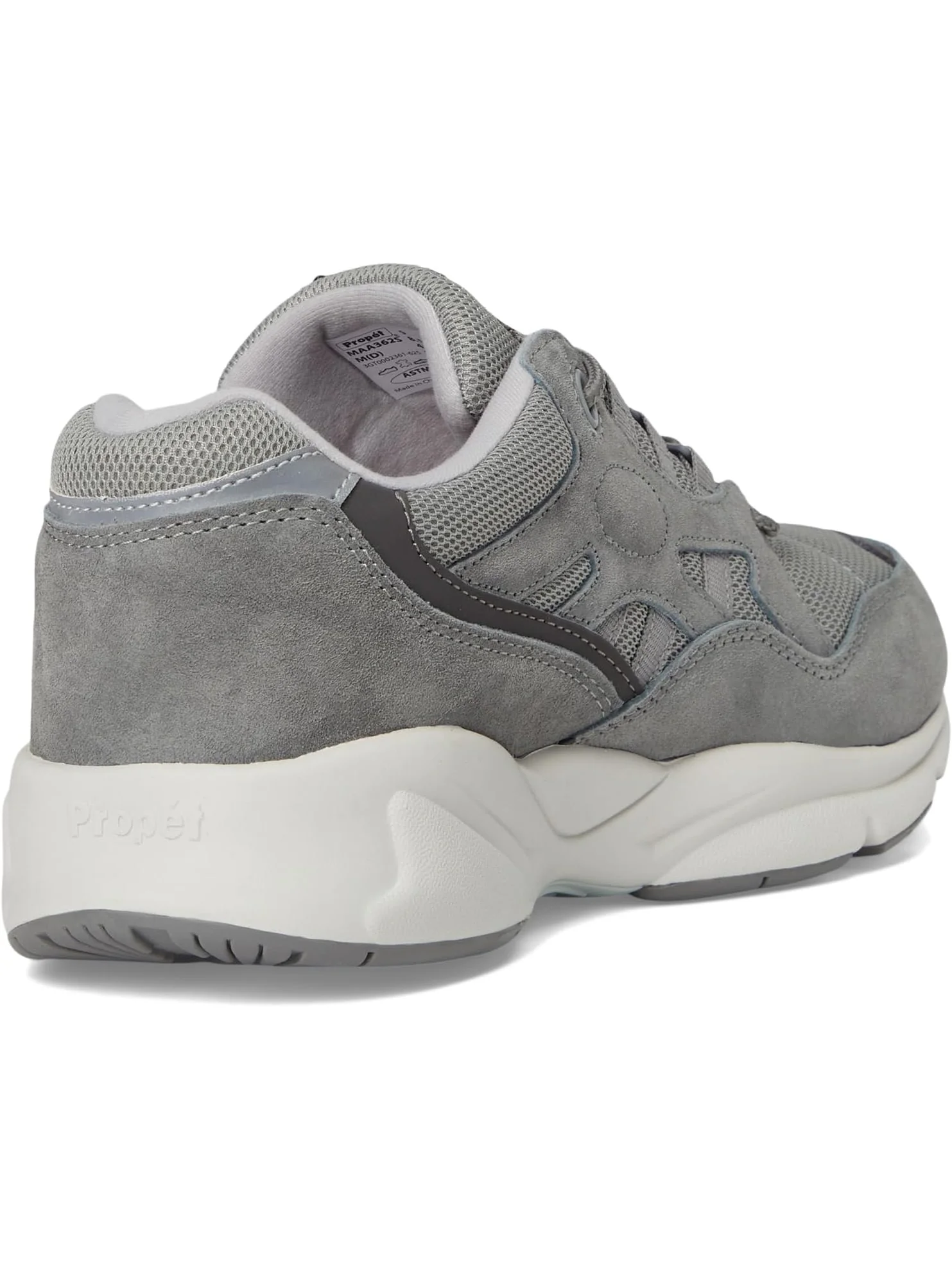 Кроссовки Propet Men's Stability Fusion — изображение 5 из 7, серый