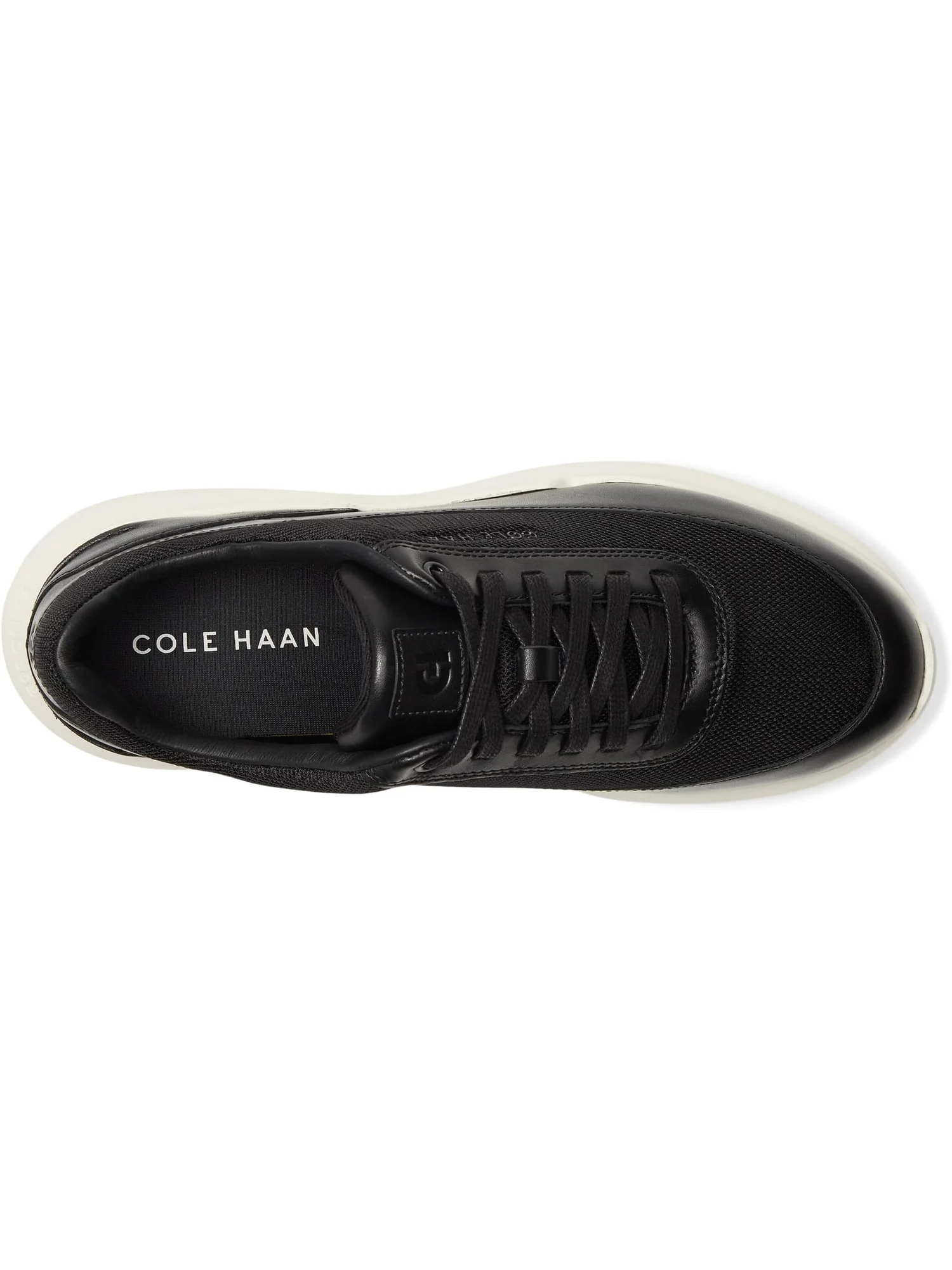 Кроссовки Cole Haan Men's Grand Crosscourt 20.4.7 Sneakers — изображение 2 из 7, черный/слоновая кость