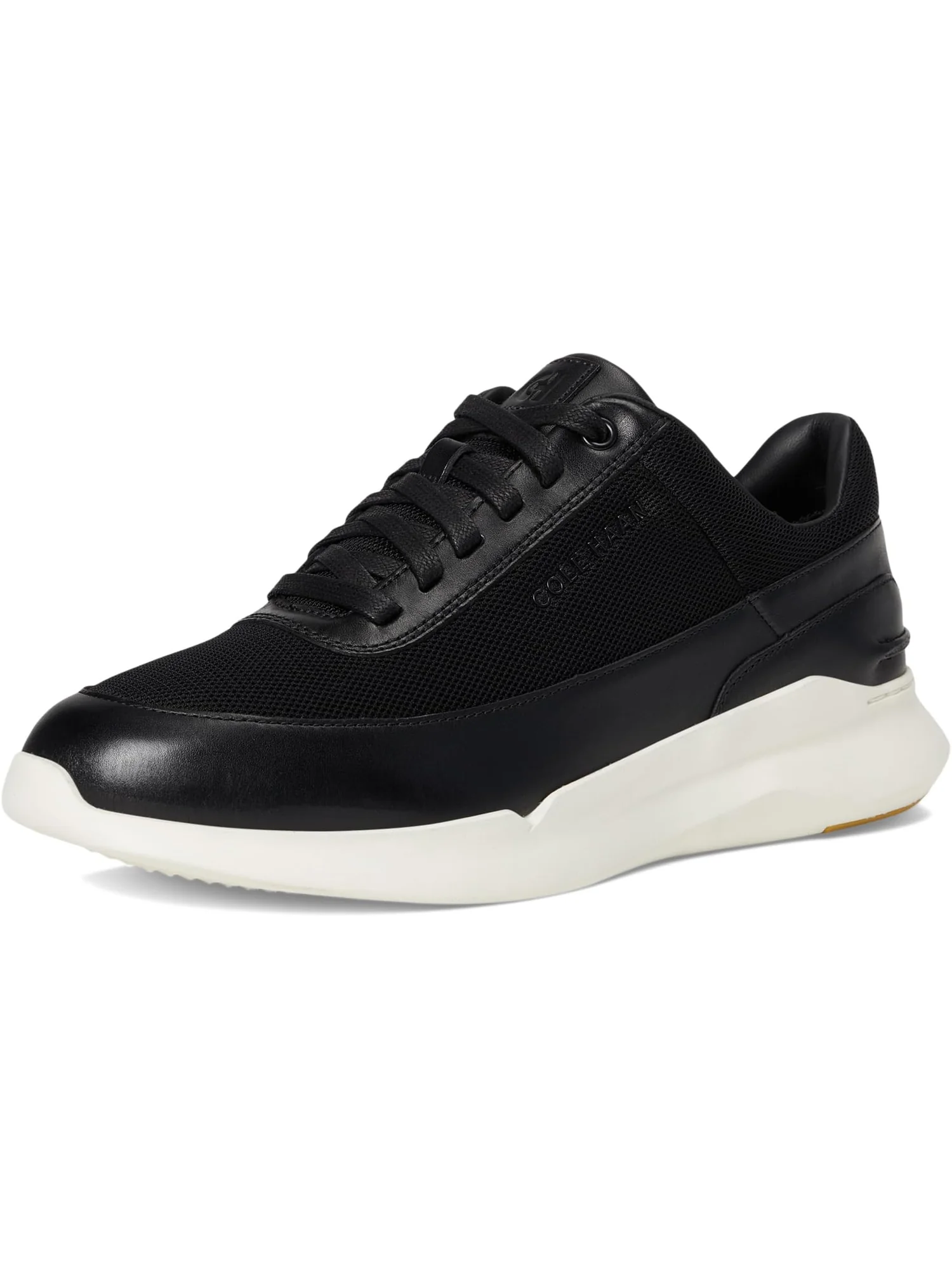 Кроссовки Cole Haan Men's Grand Crosscourt 20.4.7 Sneakers — изображение 7 из 7, черный/слоновая кость