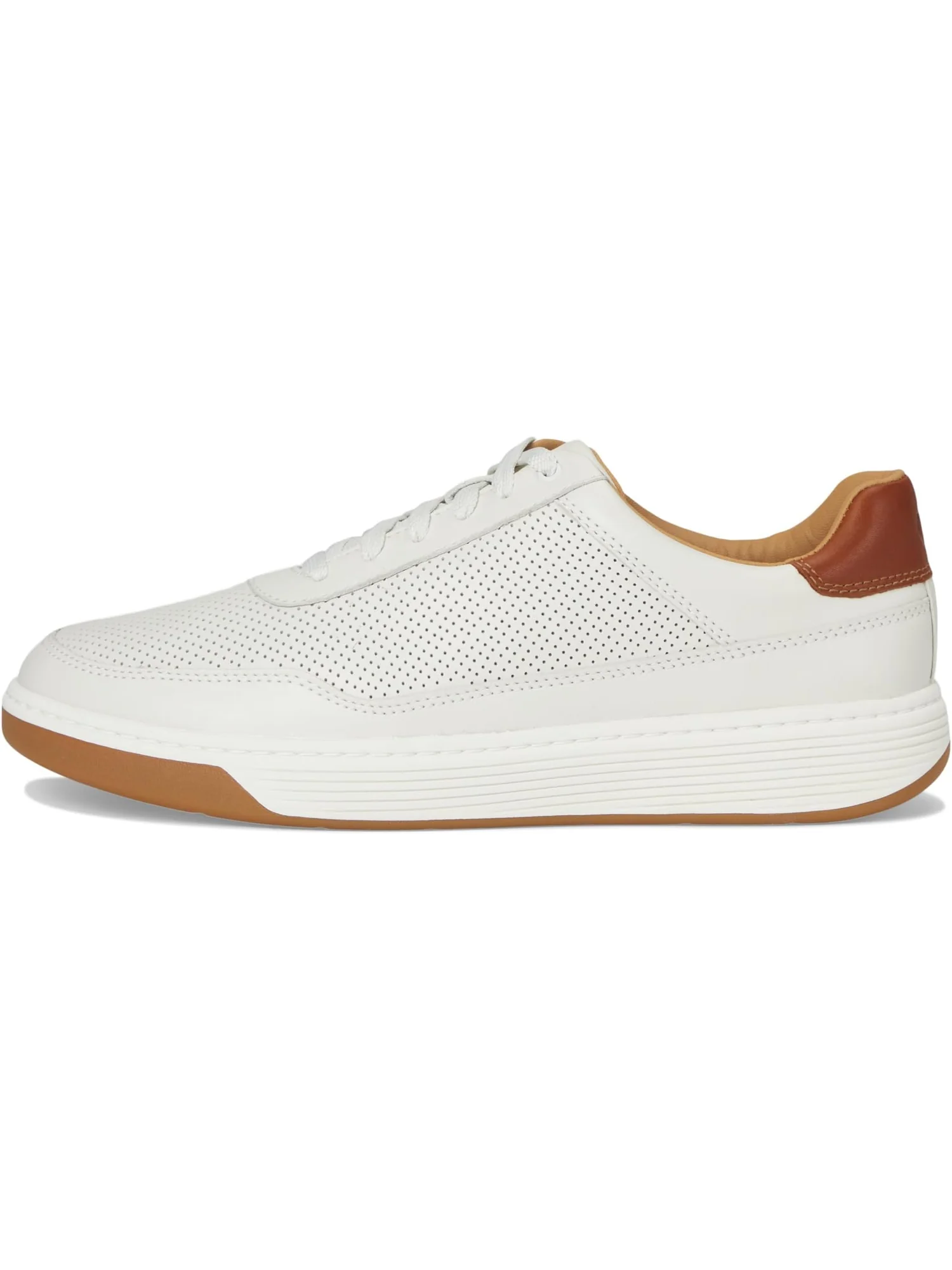 Кроссовки Johnston & Murphy Men's Dawson Perfed U-throat — изображение 4 из 7, белый
