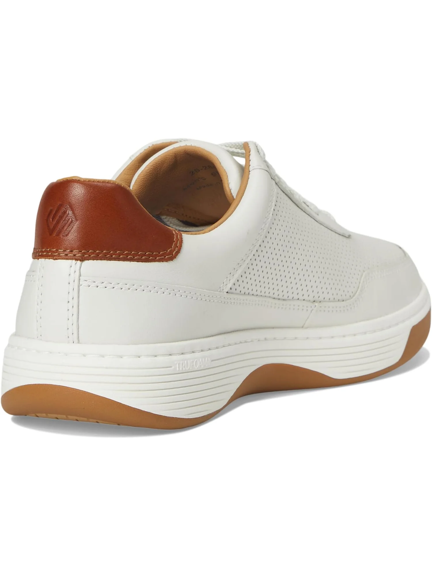 Кроссовки Johnston & Murphy Men's Dawson Perfed U-throat — изображение 5 из 7, белый